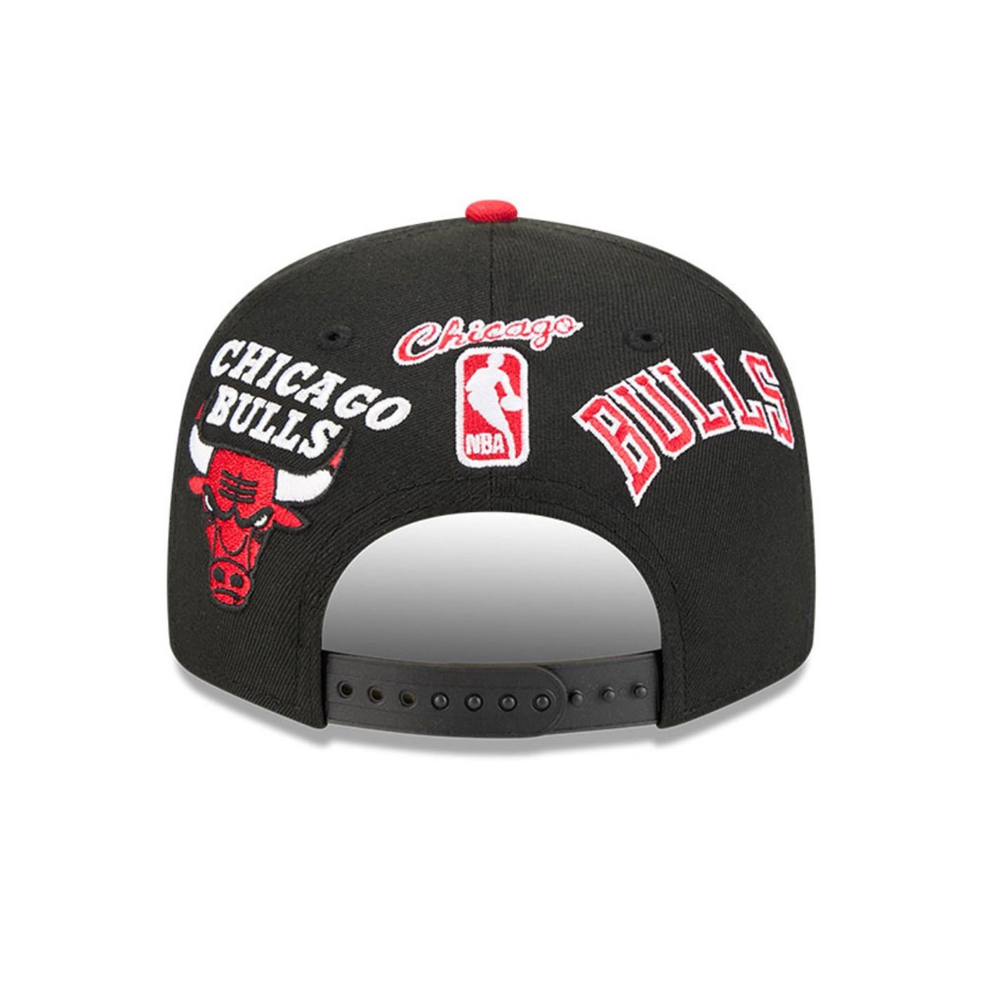 Bone New Era 9FIFTY Chicago Bulls NBA All-Star Game Hardwood Classic Preto 4