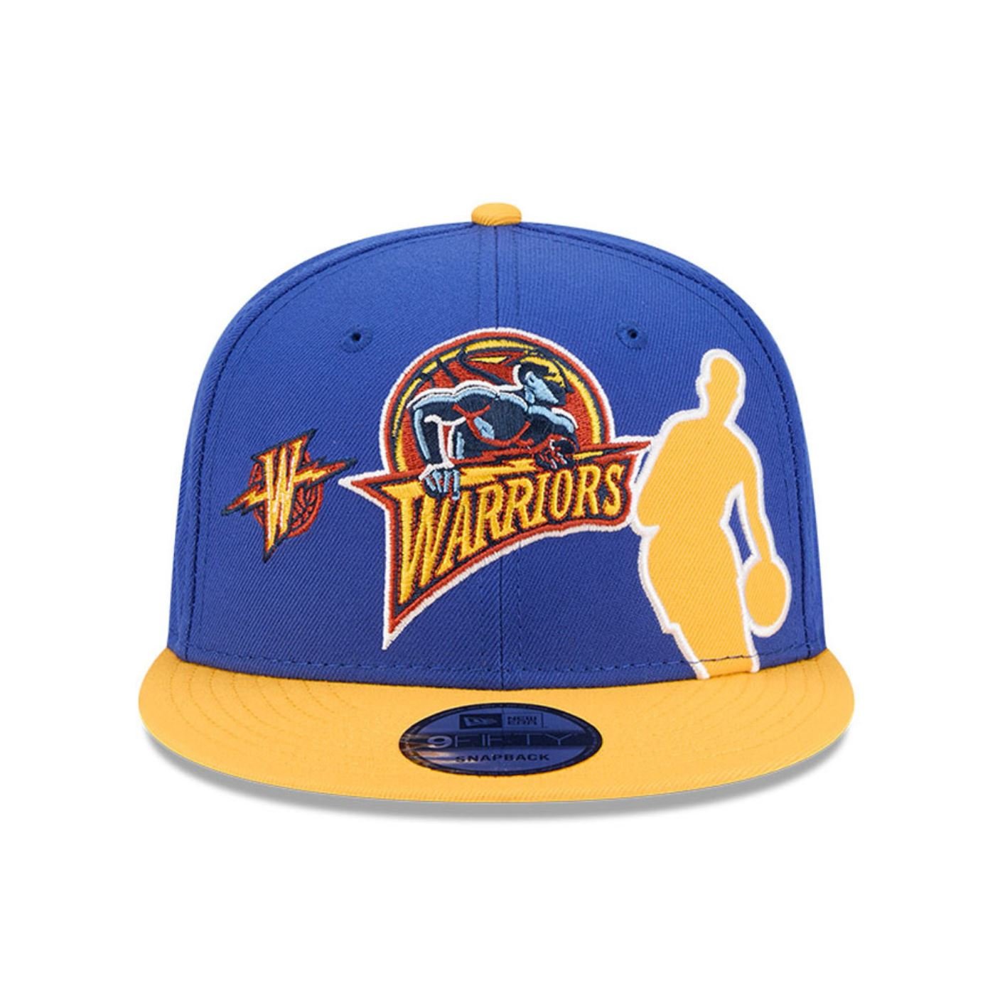 Bone New Era 9FIFTY Golden State Warriors NBA All-Star Game Hardwood Classic Azul 2