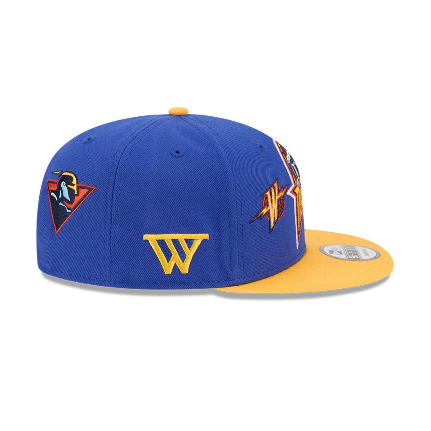 Bone New Era 9FIFTY Golden State Warriors NBA All-Star Game Hardwood Classic Azul 6