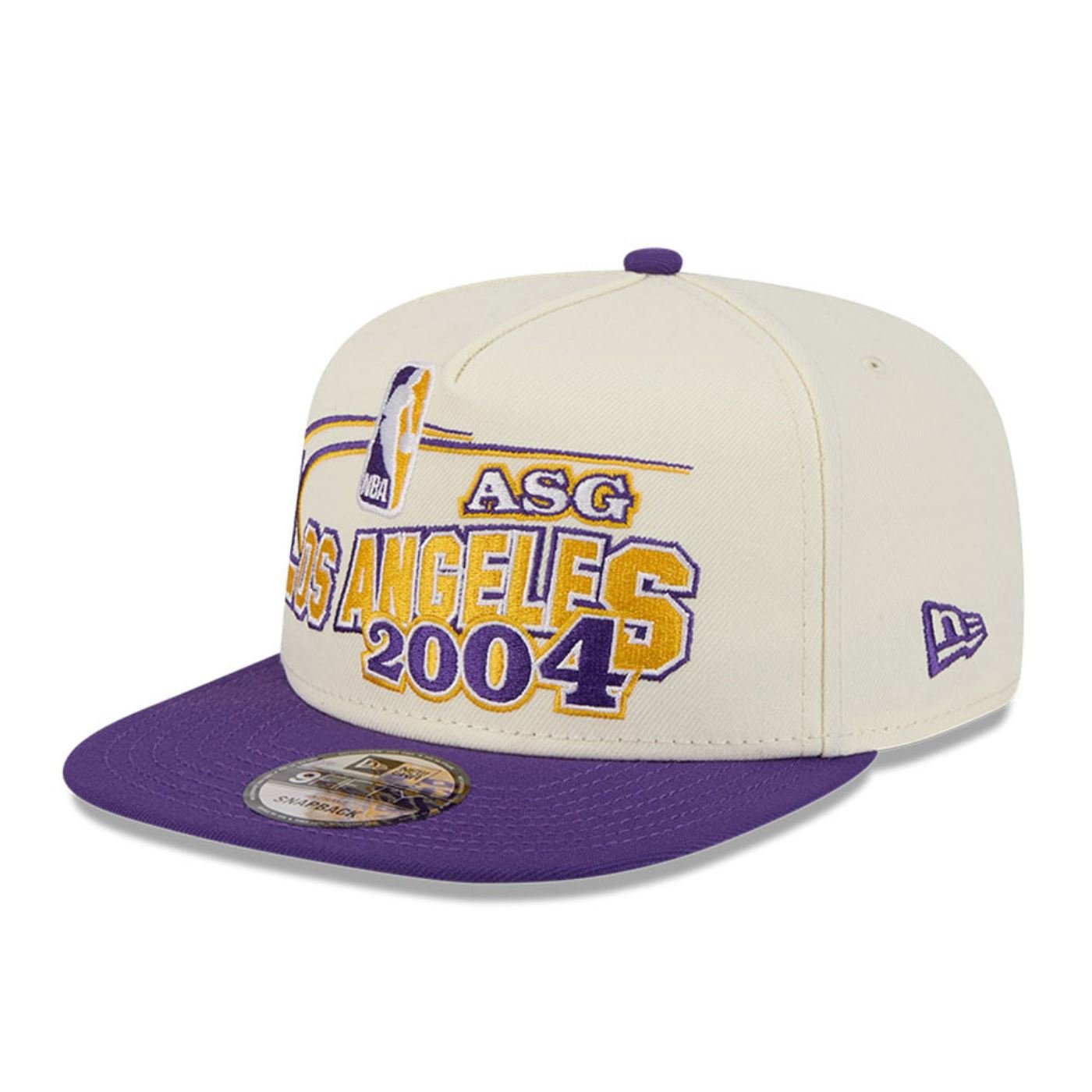 Bone New Era New Era 9FIFTY A-Frame Los Angeles Lakers NBA All-Star Game Hardwood Classic