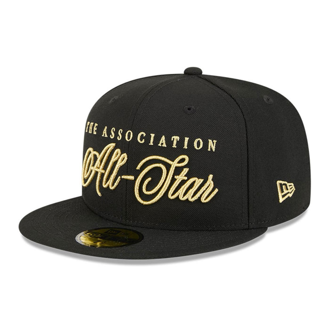 Bone New Era 59FIFTY NBA Preto
