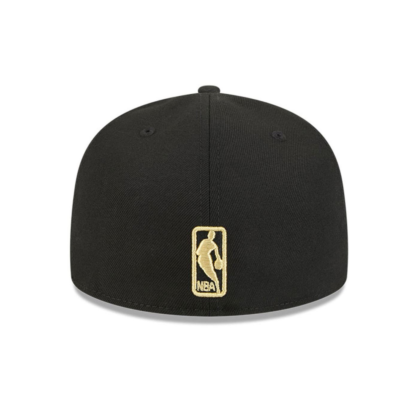 Bone New Era 59FIFTY NBA Preto Preto 4