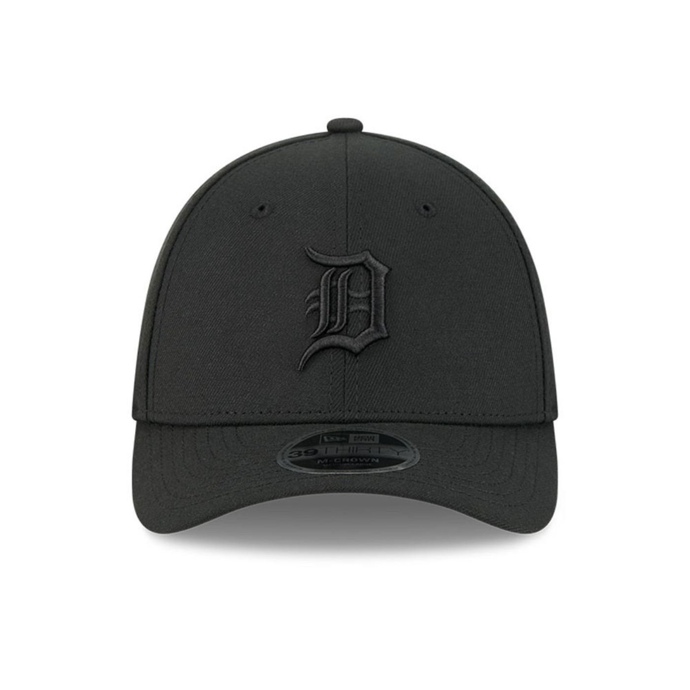 Bone New Era 39THIRTY M-Crown Detroit Tigers MLB Preto Preto 2