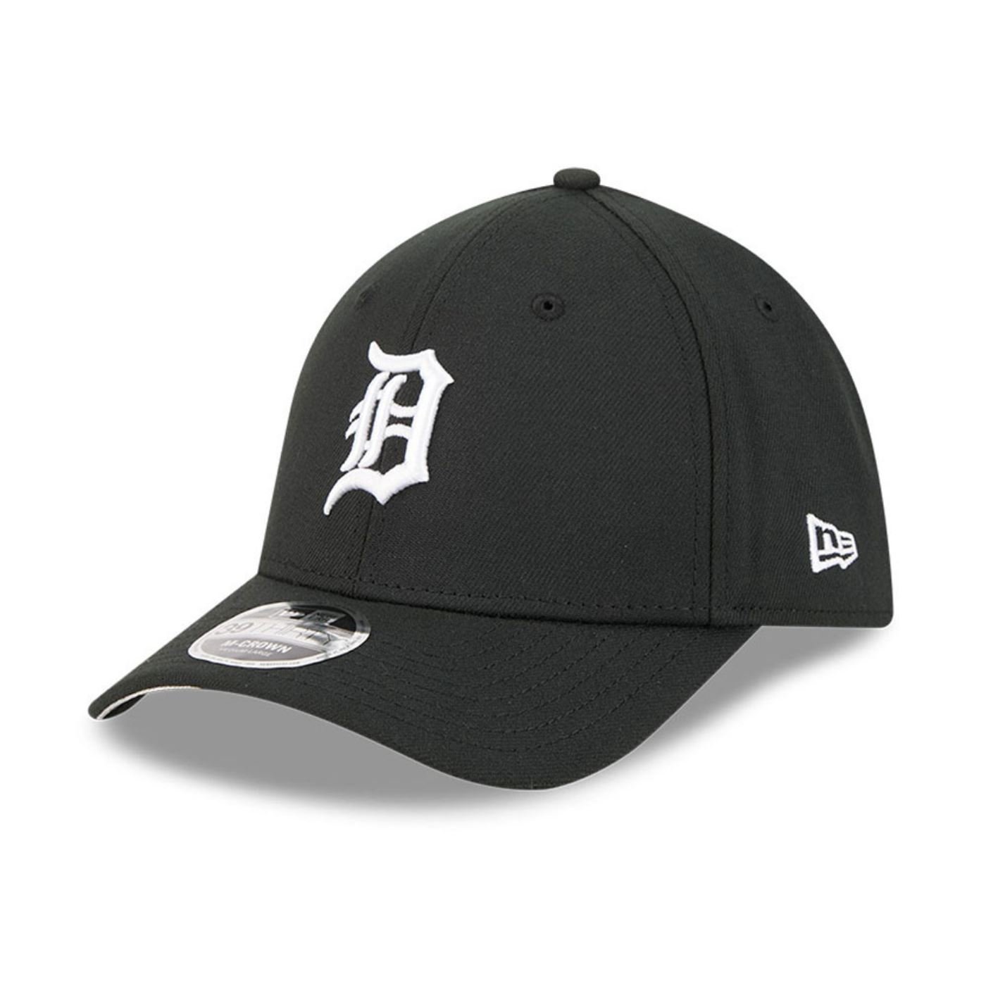 Bone New Era 39THIRTY M-Crown Detroit Tigers MLB Preto