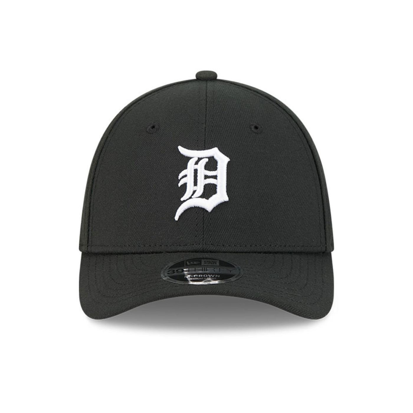 Bone New Era 39THIRTY M-Crown Detroit Tigers MLB Preto Preto 2
