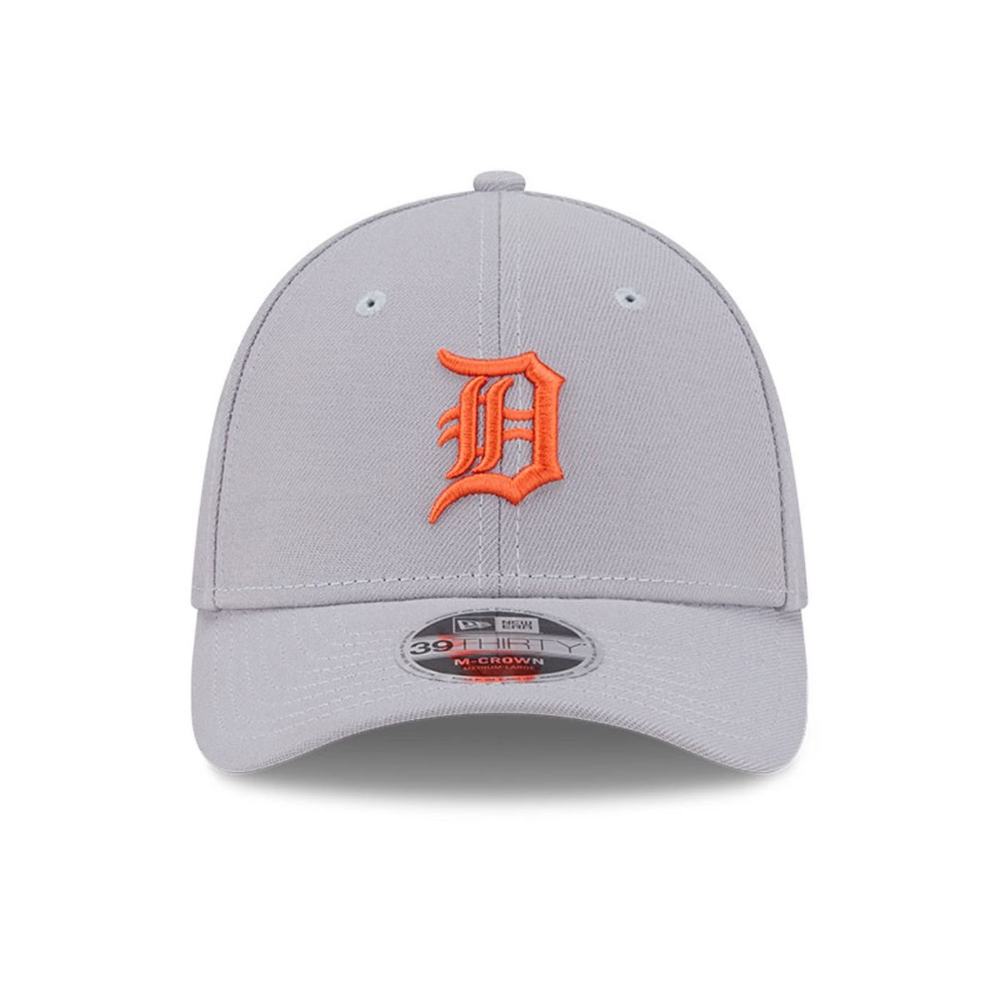 Bone New Era 39THIRTY M-Crown Detroit Tigers MLB Cinza Cinza 2