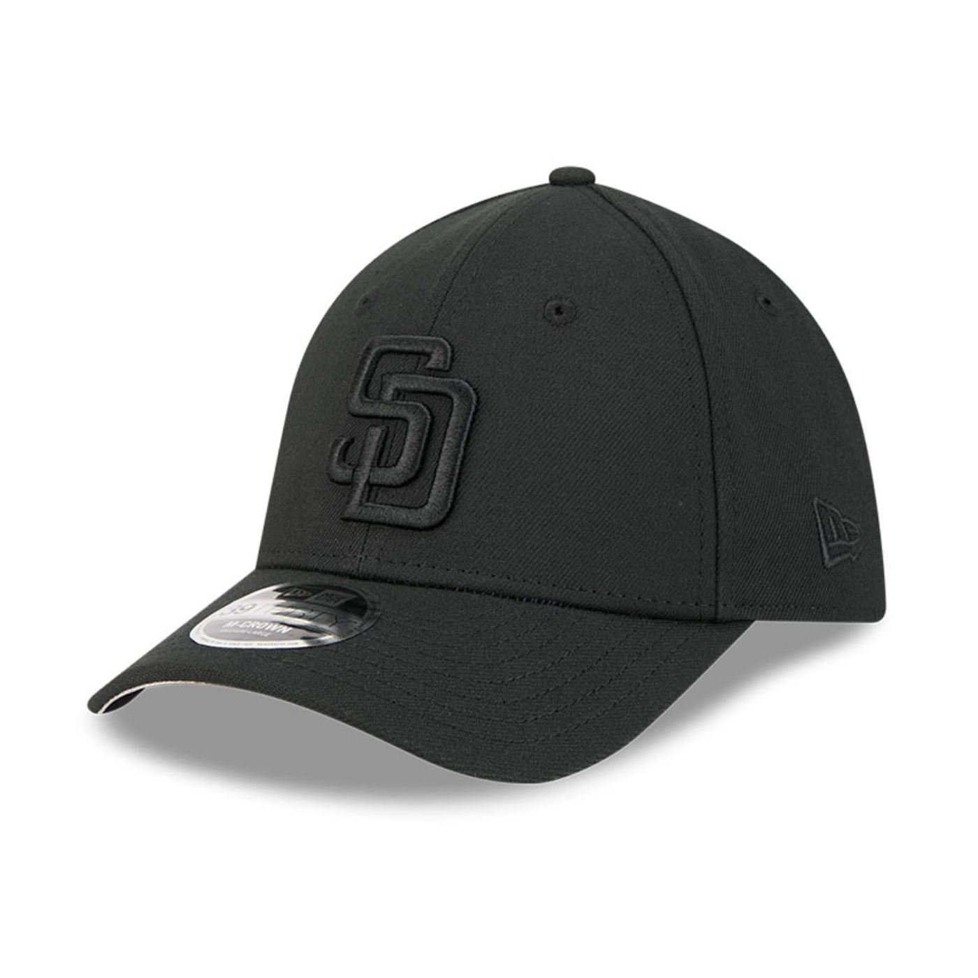 Bone New Era 39THIRTY M-Crown San Diego Padres MLB Preto