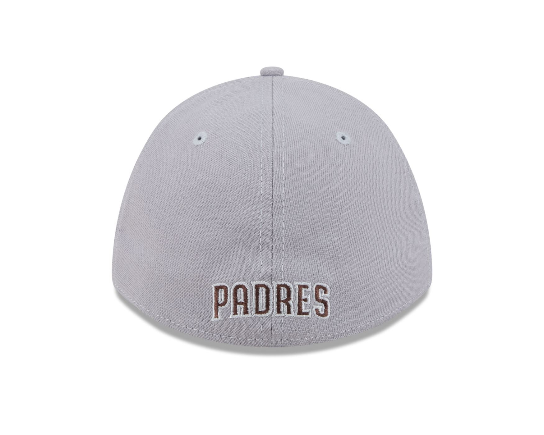 Bone New Era 39THIRTY M-Crown San Diego Padres MLB Cinza Cinza 4