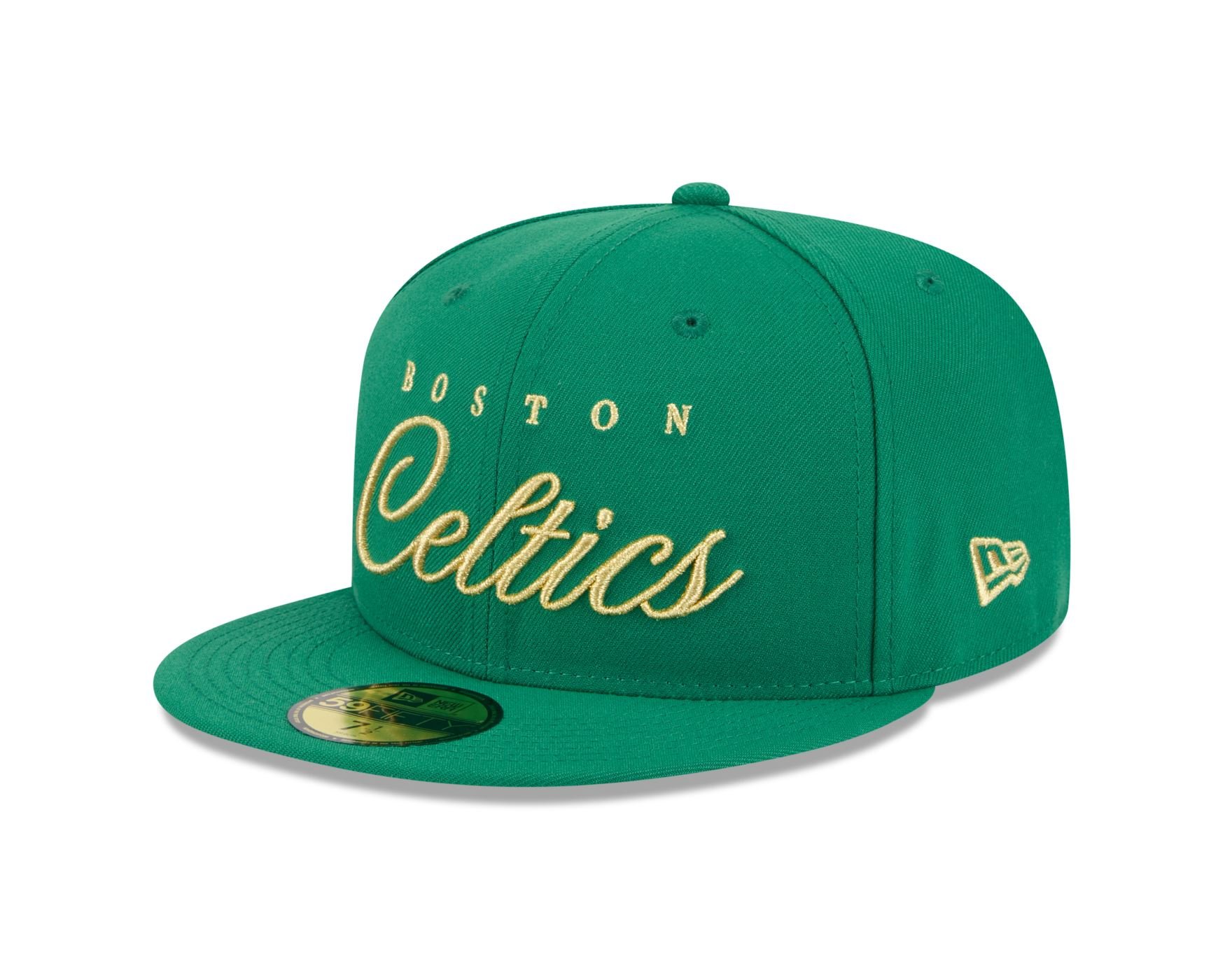 Bone New Era 59FIFTY Boston Celtics NBA Verde
