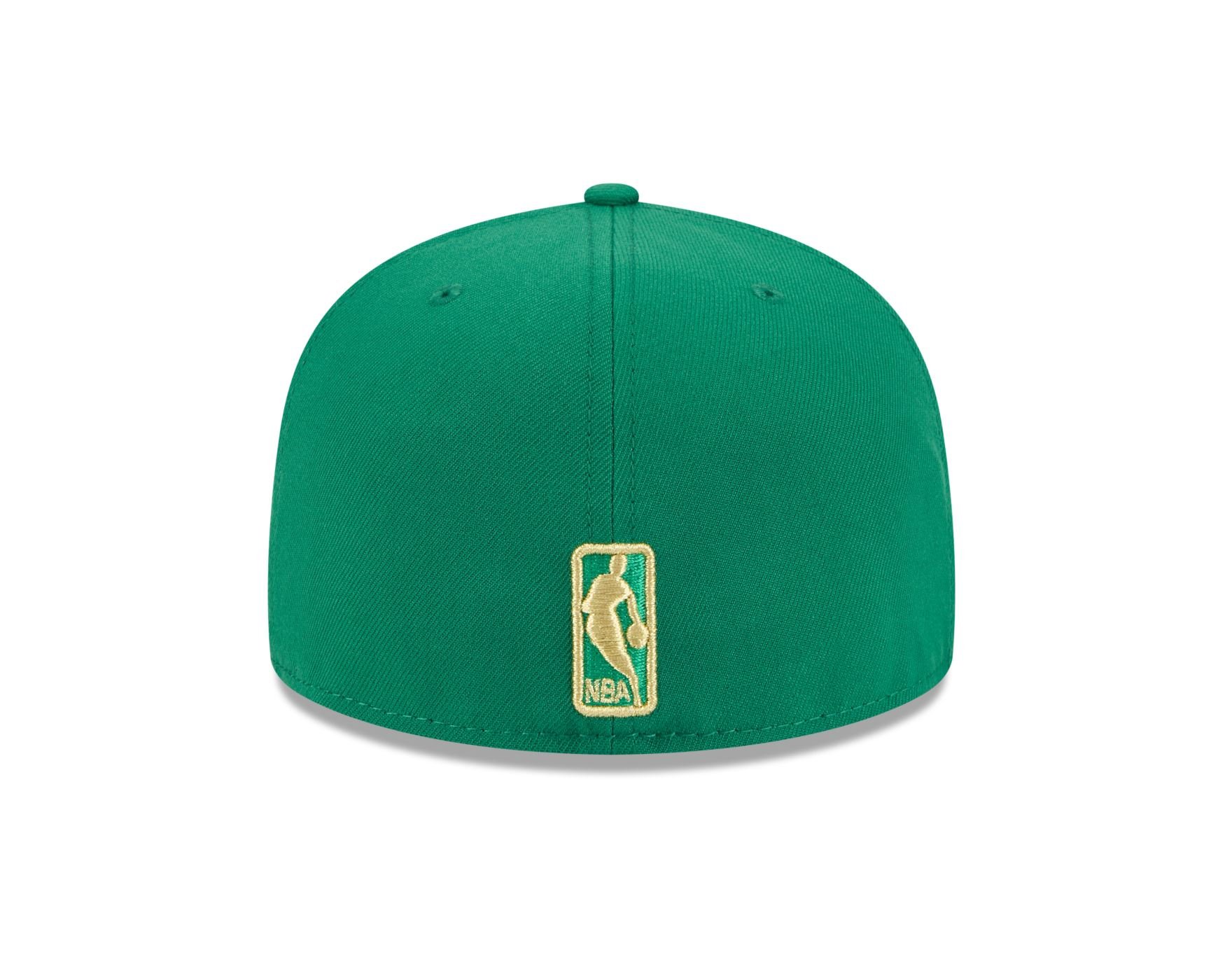 Bone New Era 59FIFTY Boston Celtics NBA Verde Verde 4