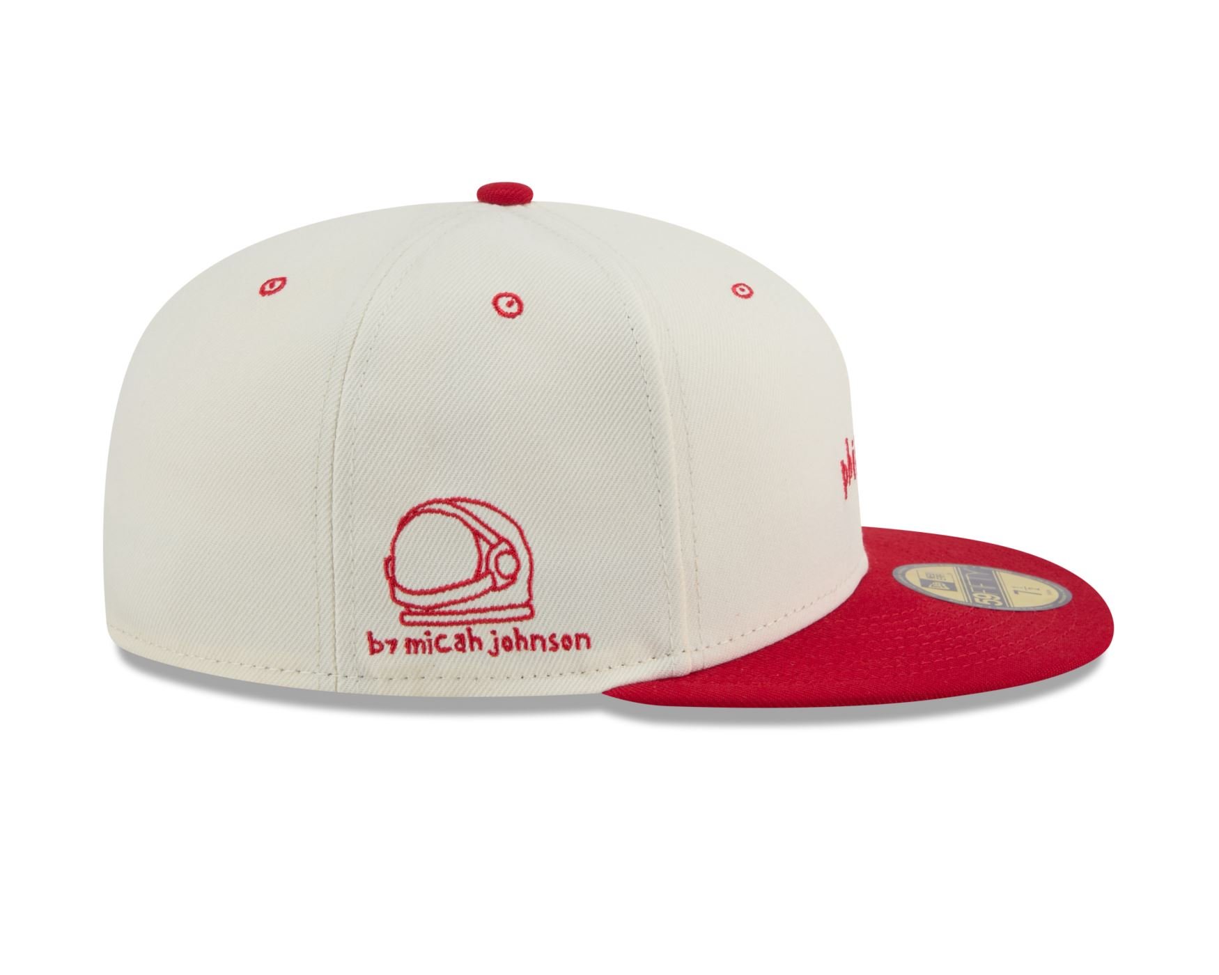 Bone New Era 59FIFTY Philadelphia Phillies MLB Off White Off White 4