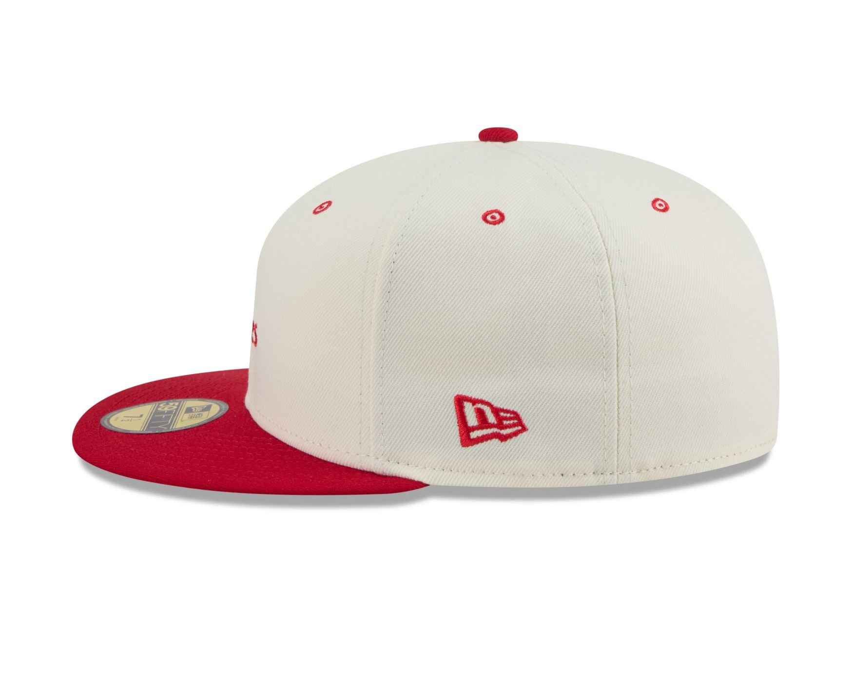 Bone New Era 59FIFTY Philadelphia Phillies MLB Off White Off White 7
