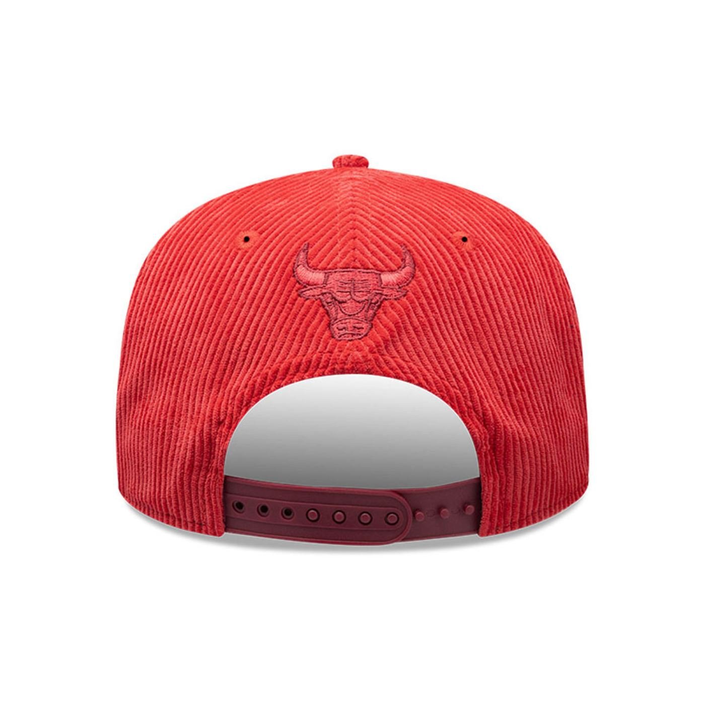 Bone New Era 9FIFTY Chicago Bulls NBA Vermelho Vermelho 4
