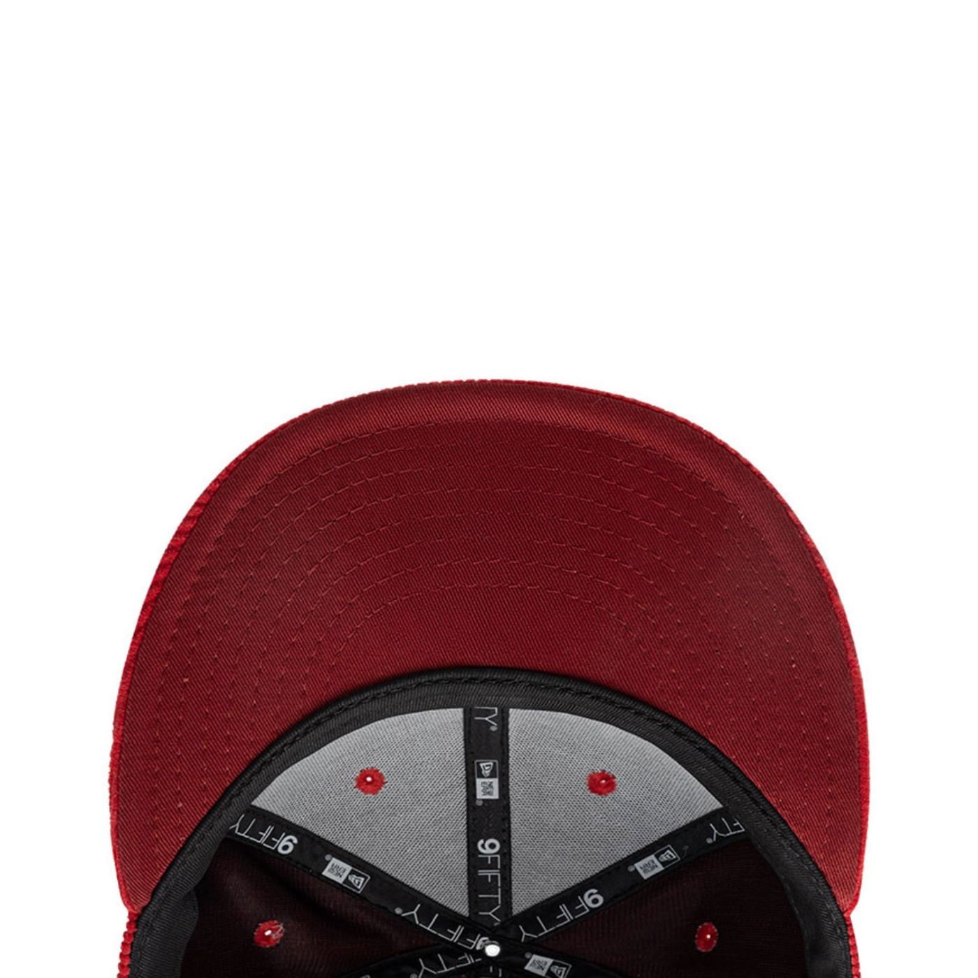 Bone New Era 9FIFTY Chicago Bulls NBA Vermelho Vermelho 5
