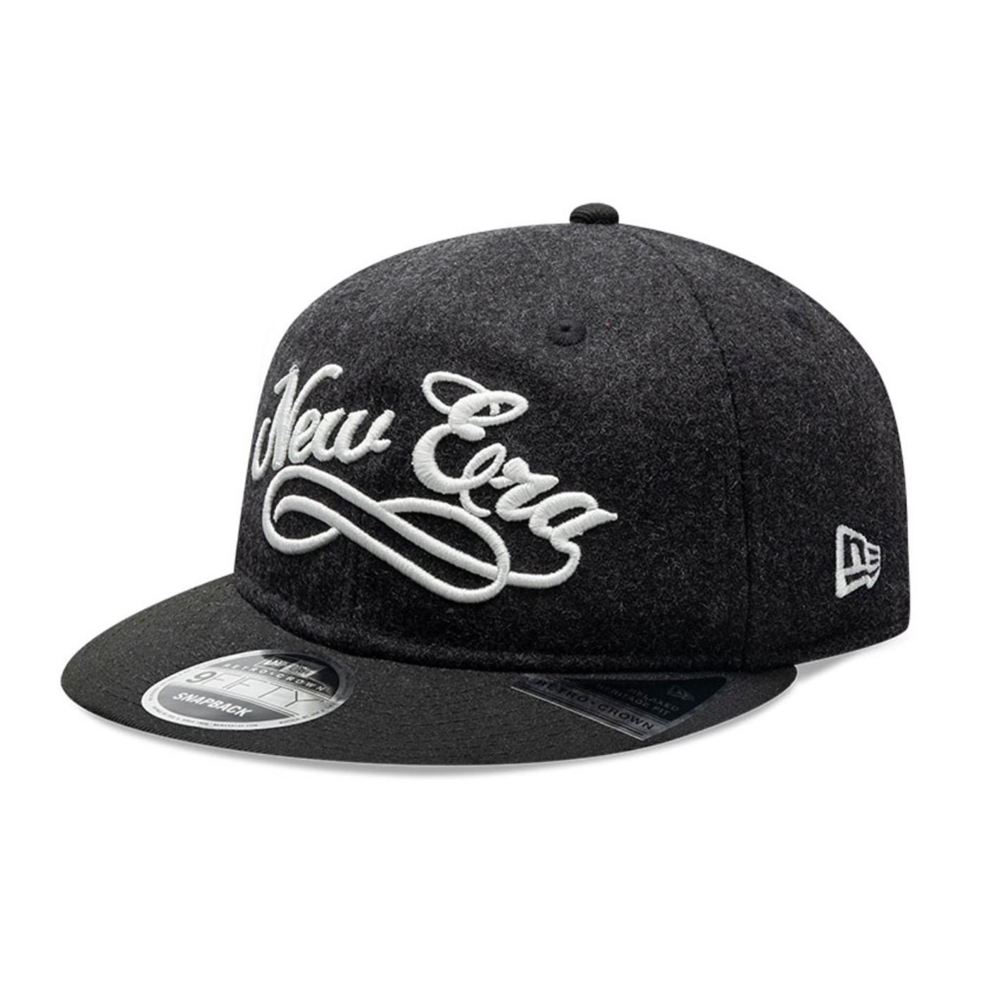 Bone New Era 9FIFTY Retro Crown Branded Preto