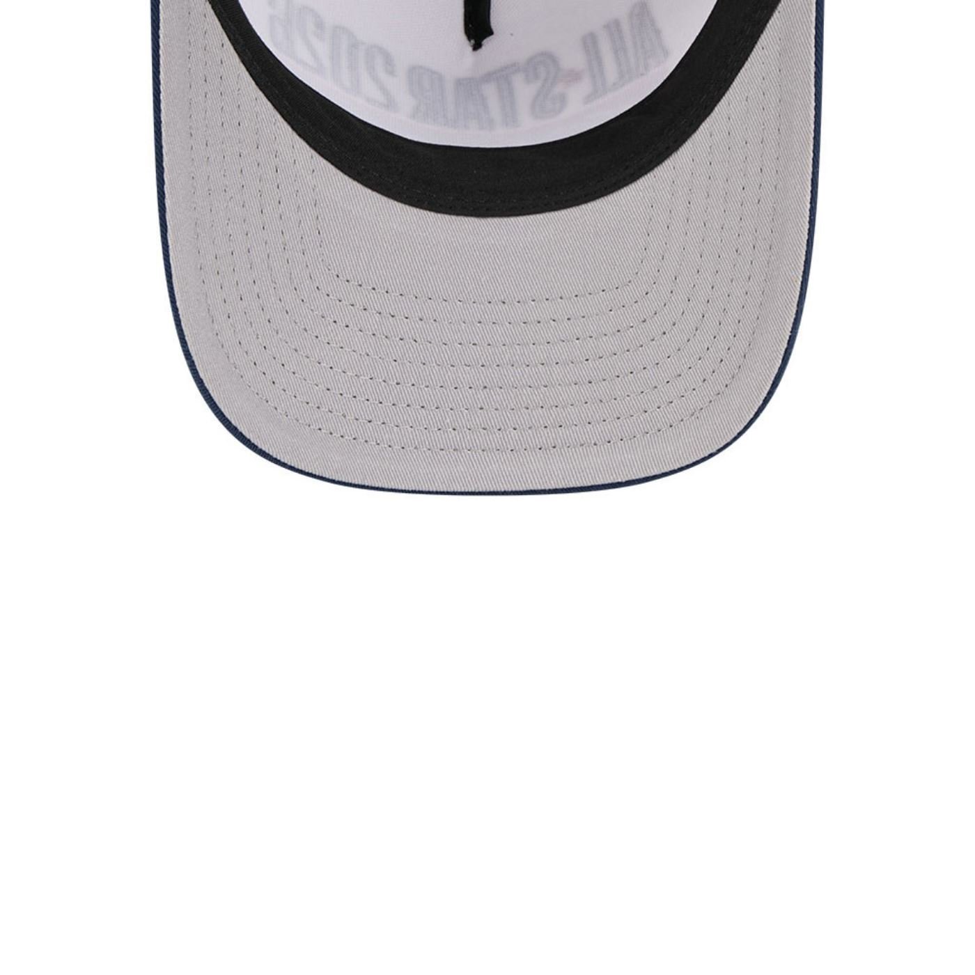 Bone New Era 9FORTY M-Crown A-Frame NBA Branco Branco 7