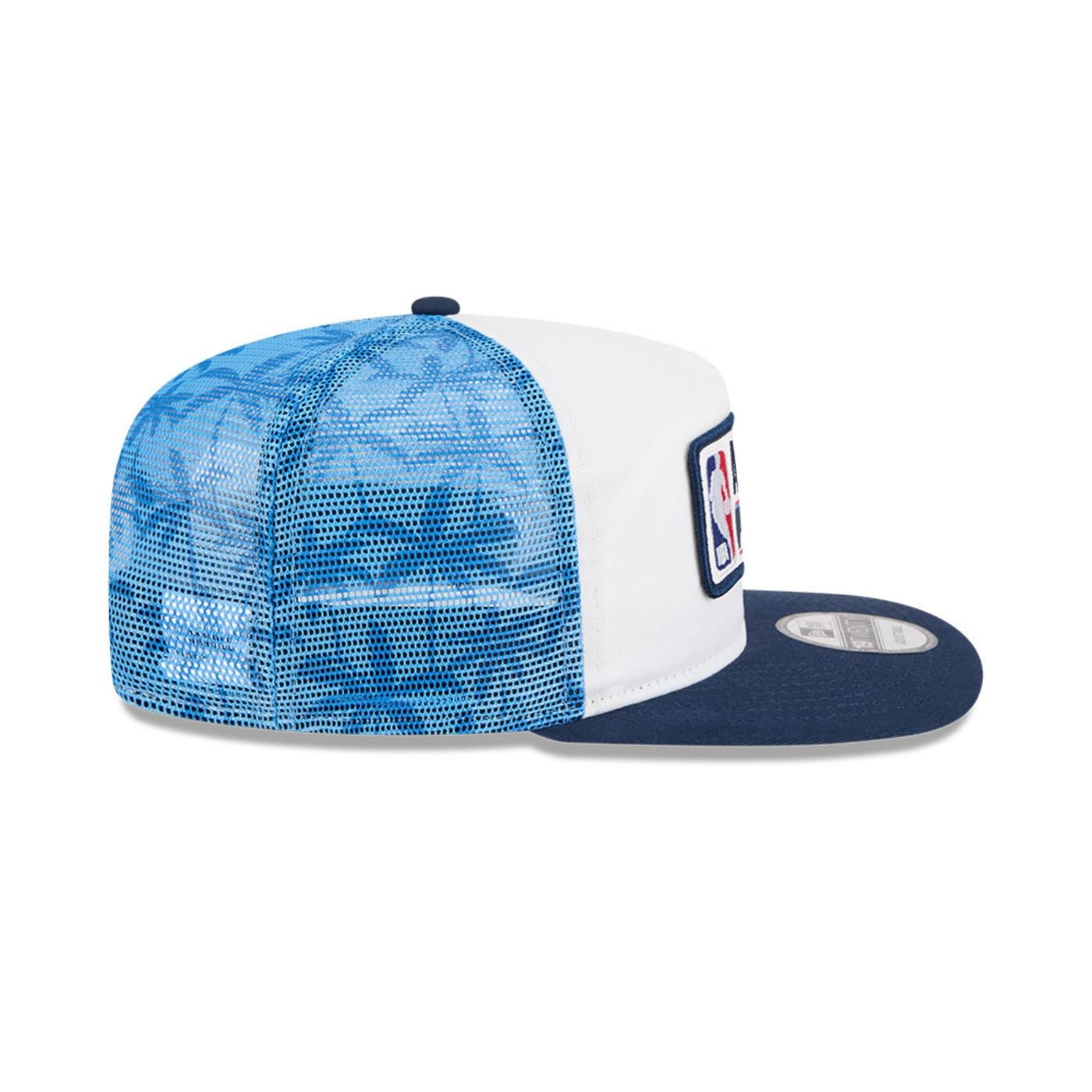 Bone New Era 19TWENTY NBA Branco Branco 6