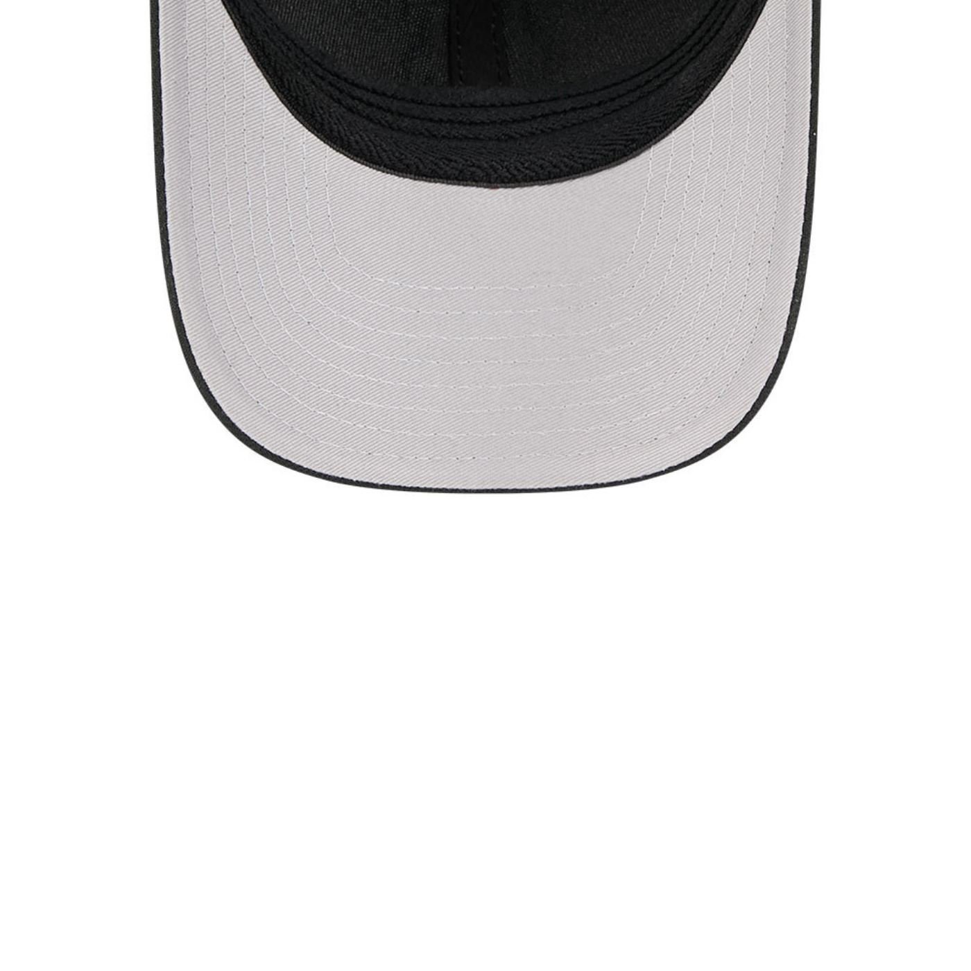 Bone New Era 39THIRTY M-Crown New York Mets MLB Preto Preto 7