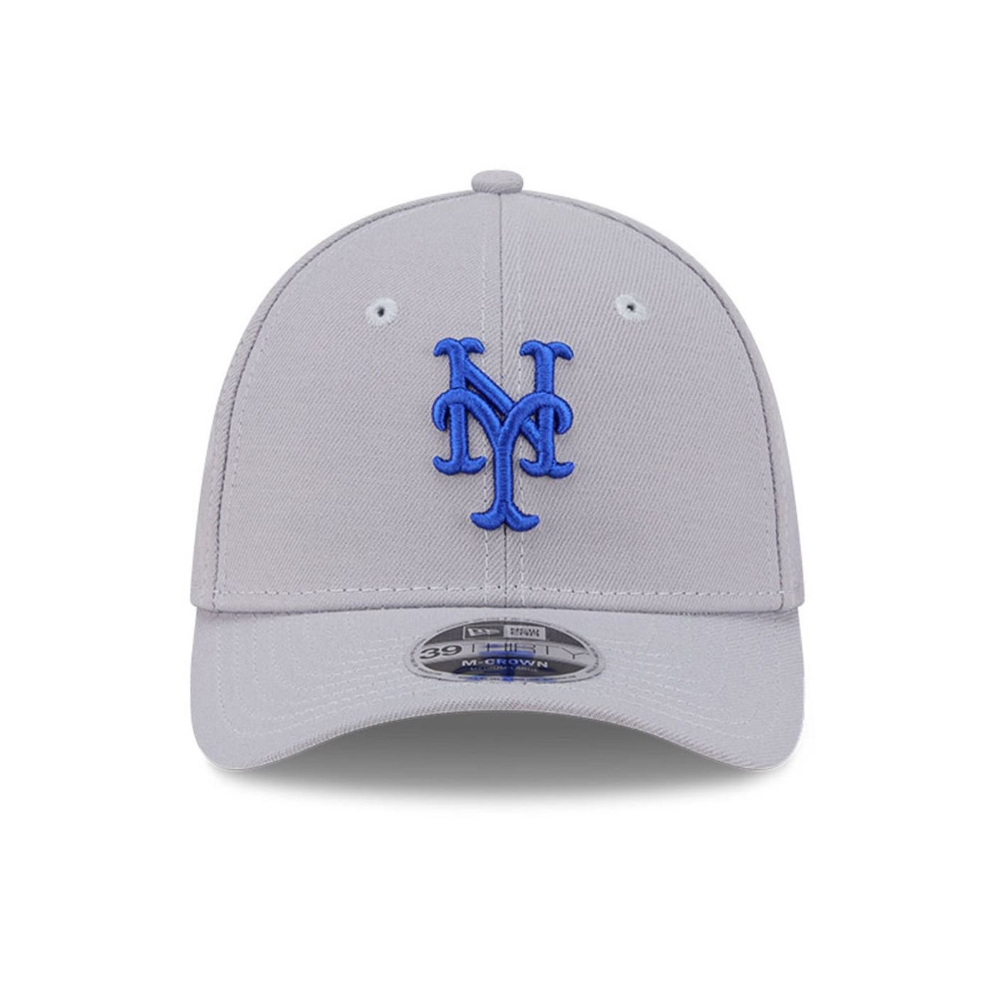 Bone New Era 39THIRTY M-Crown New York Mets MLB Cinza Cinza 2