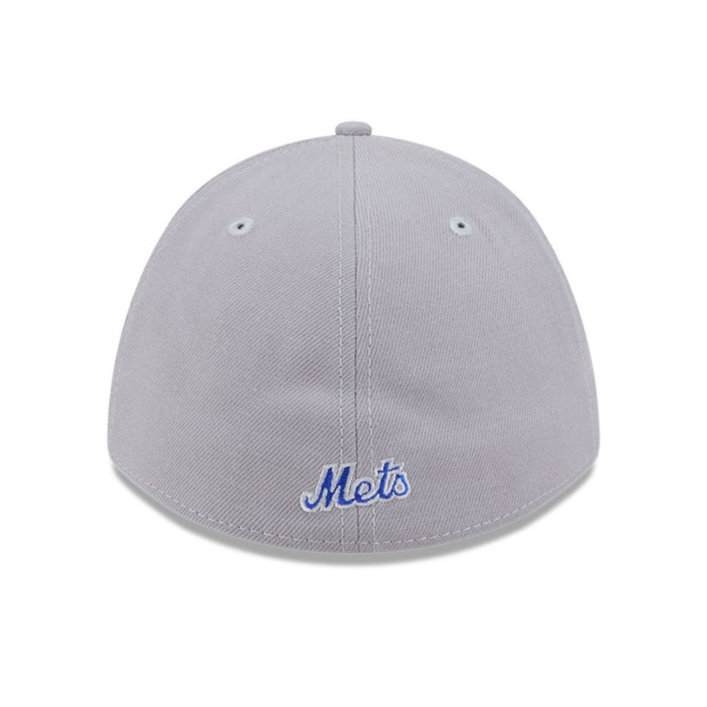 Bone New Era 39THIRTY M-Crown New York Mets MLB Cinza Cinza 4