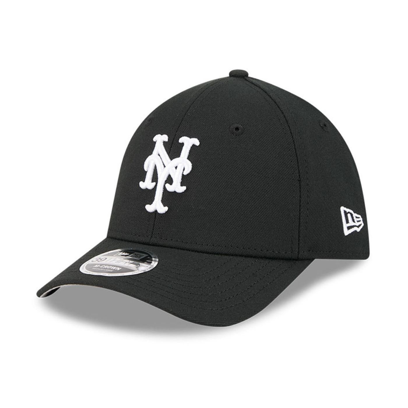 Bone New Era 39THIRTY M-Crown New York Mets MLB Preto