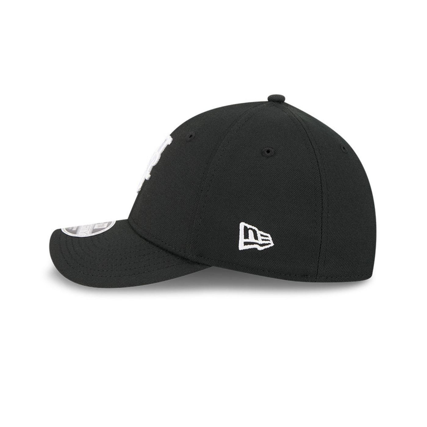 Bone New Era 39THIRTY M-Crown New York Mets MLB Preto Preto 5