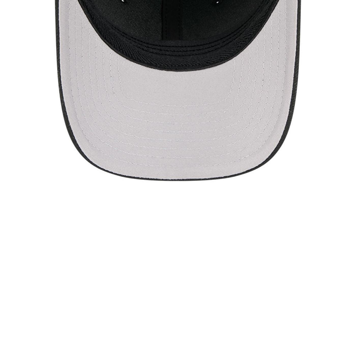 Bone New Era 39THIRTY M-Crown New York Mets MLB Preto Preto 7