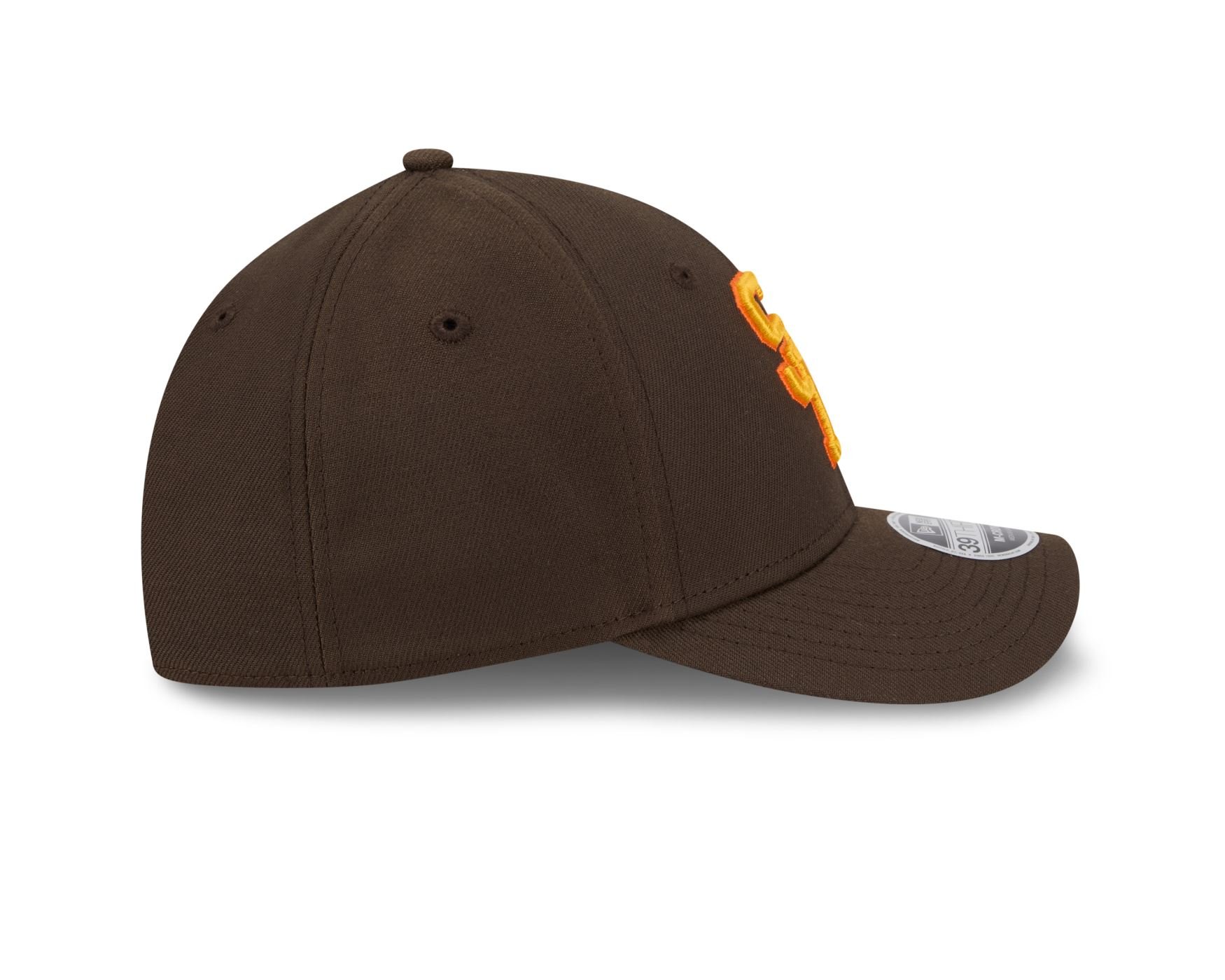 Bone New Era 39THIRTY M-Crown San Diego Padres MLB Marrom Marrom 4