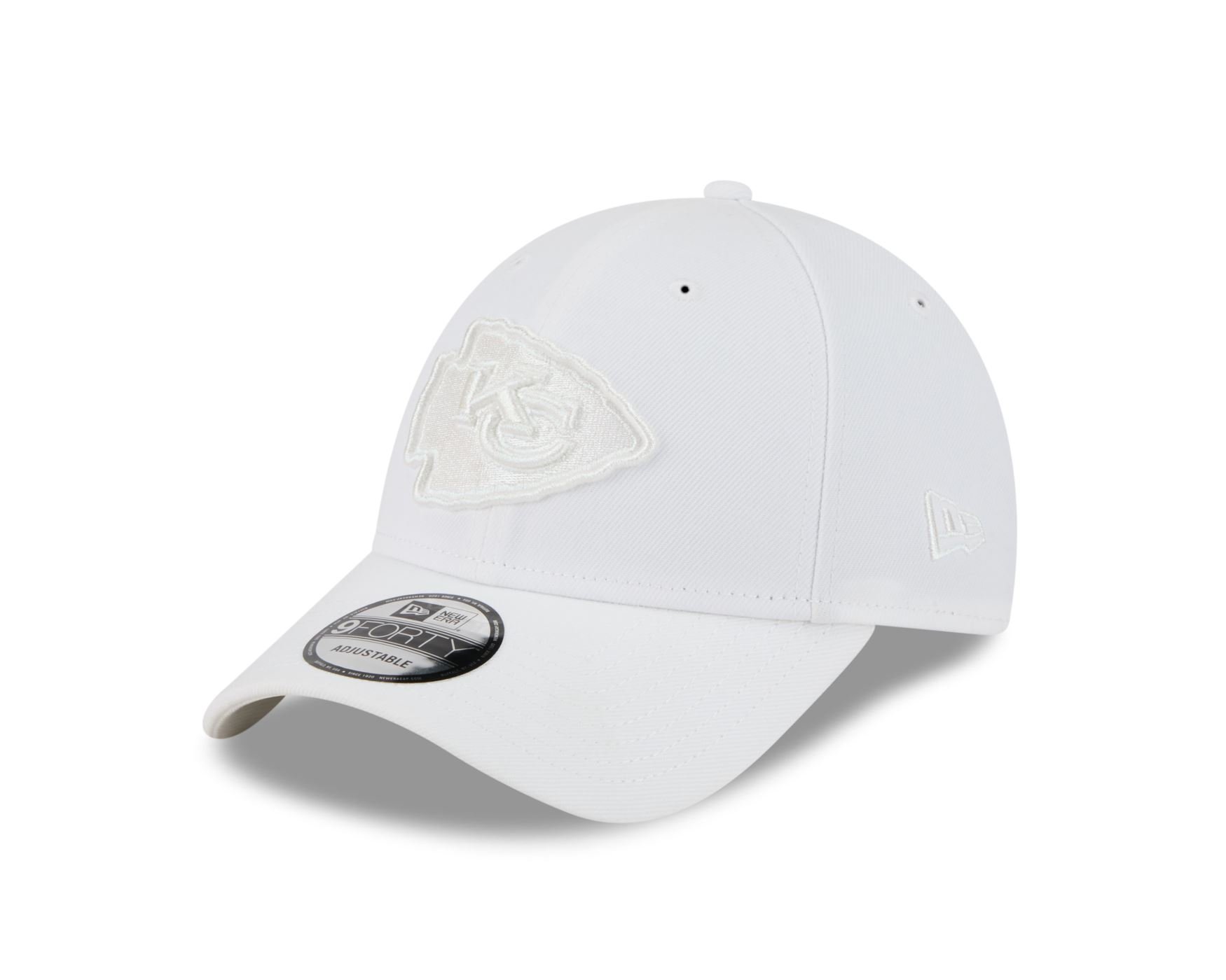 Bone New Era 9FORTY Kansas City Chiefs NFL Branco