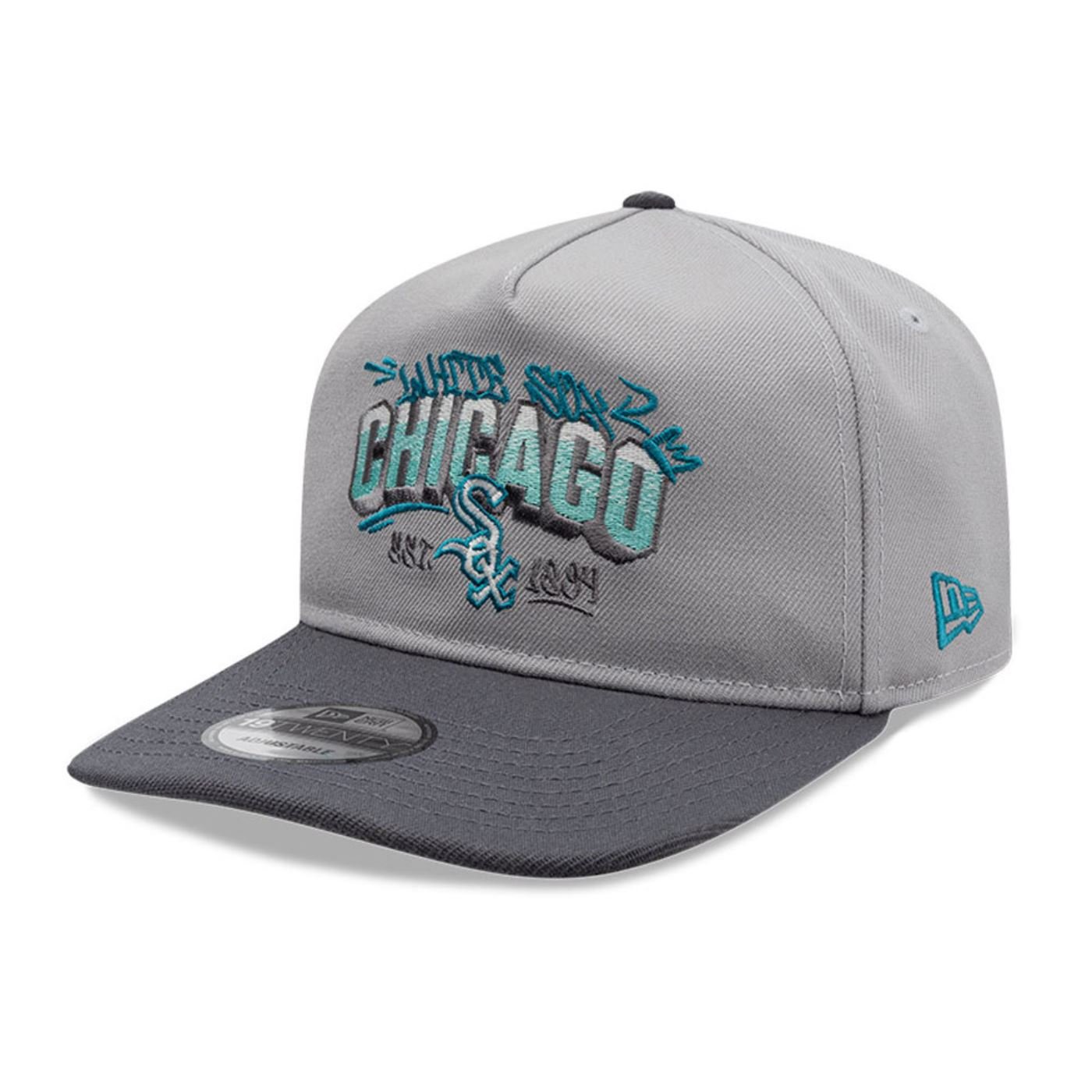 Bone New Era 19TWENTY Chicago White Sox MLB Cinza