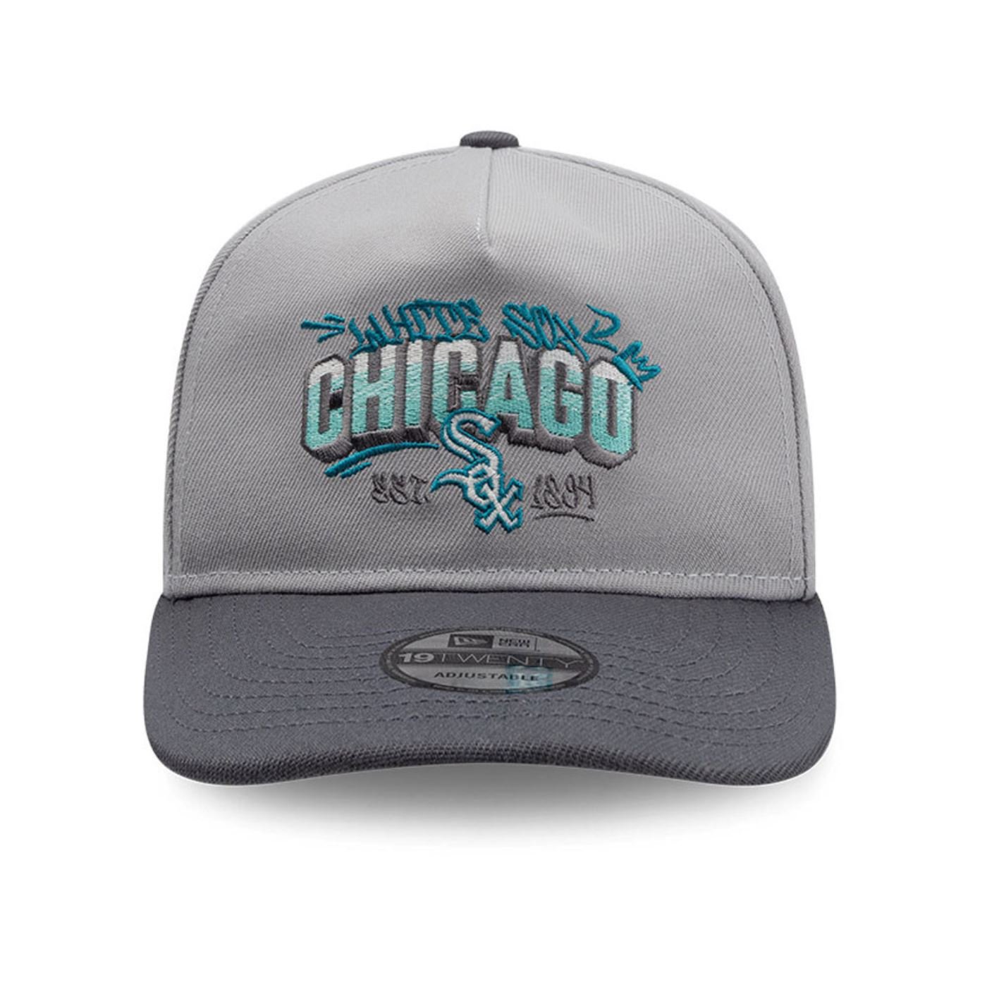 Bone New Era 19TWENTY Chicago White Sox MLB Cinza Cinza 2