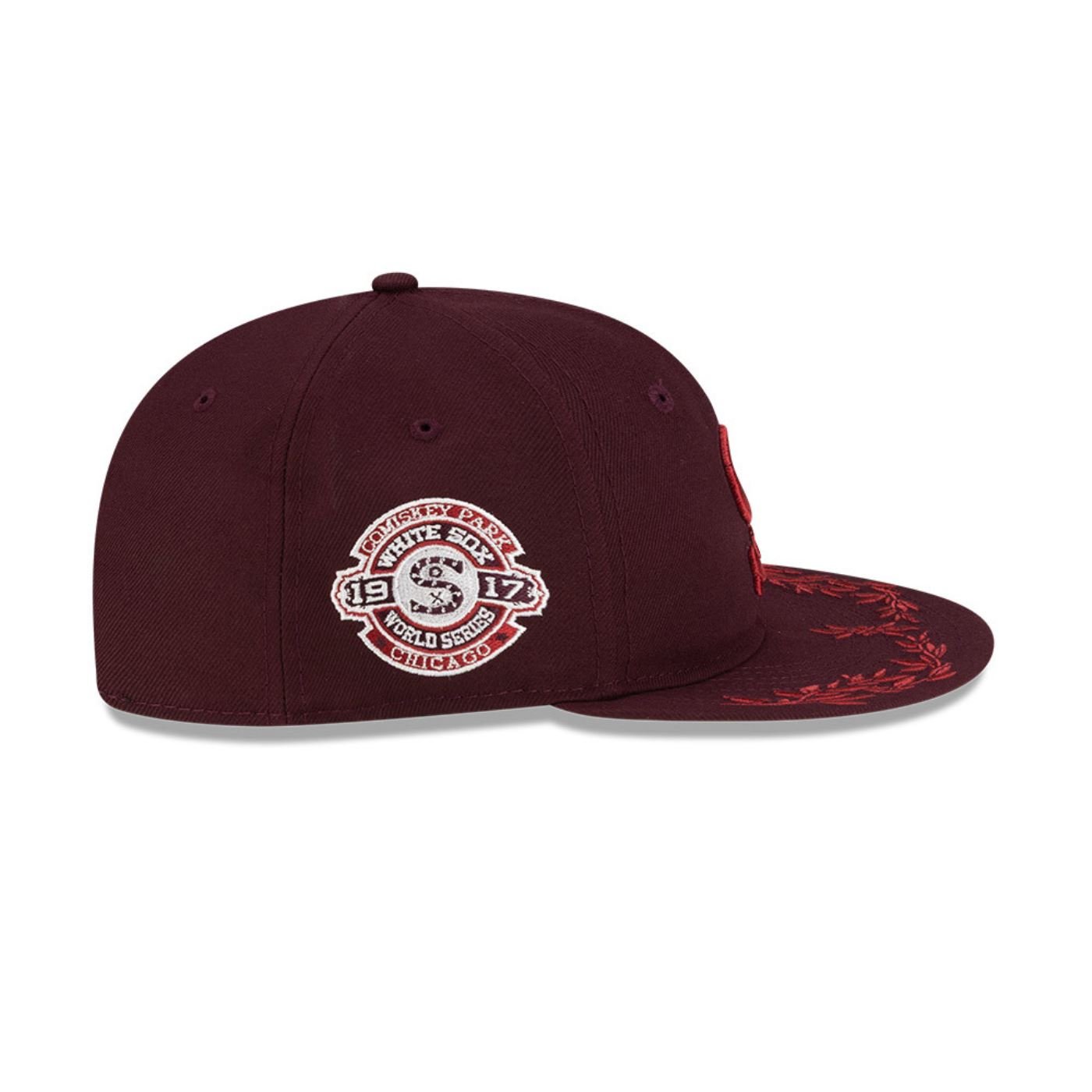 Bone New Era 9FIFTY Retro Crown Chicago White Sox MLB Roxo Roxo 6