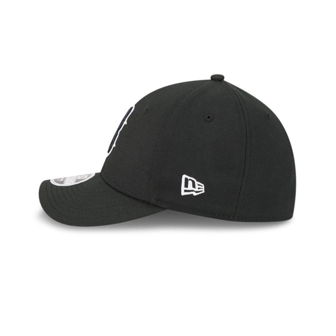 Bone New Era 39THIRTY M-Crown Boston Red Sox MLB Preto Preto 5