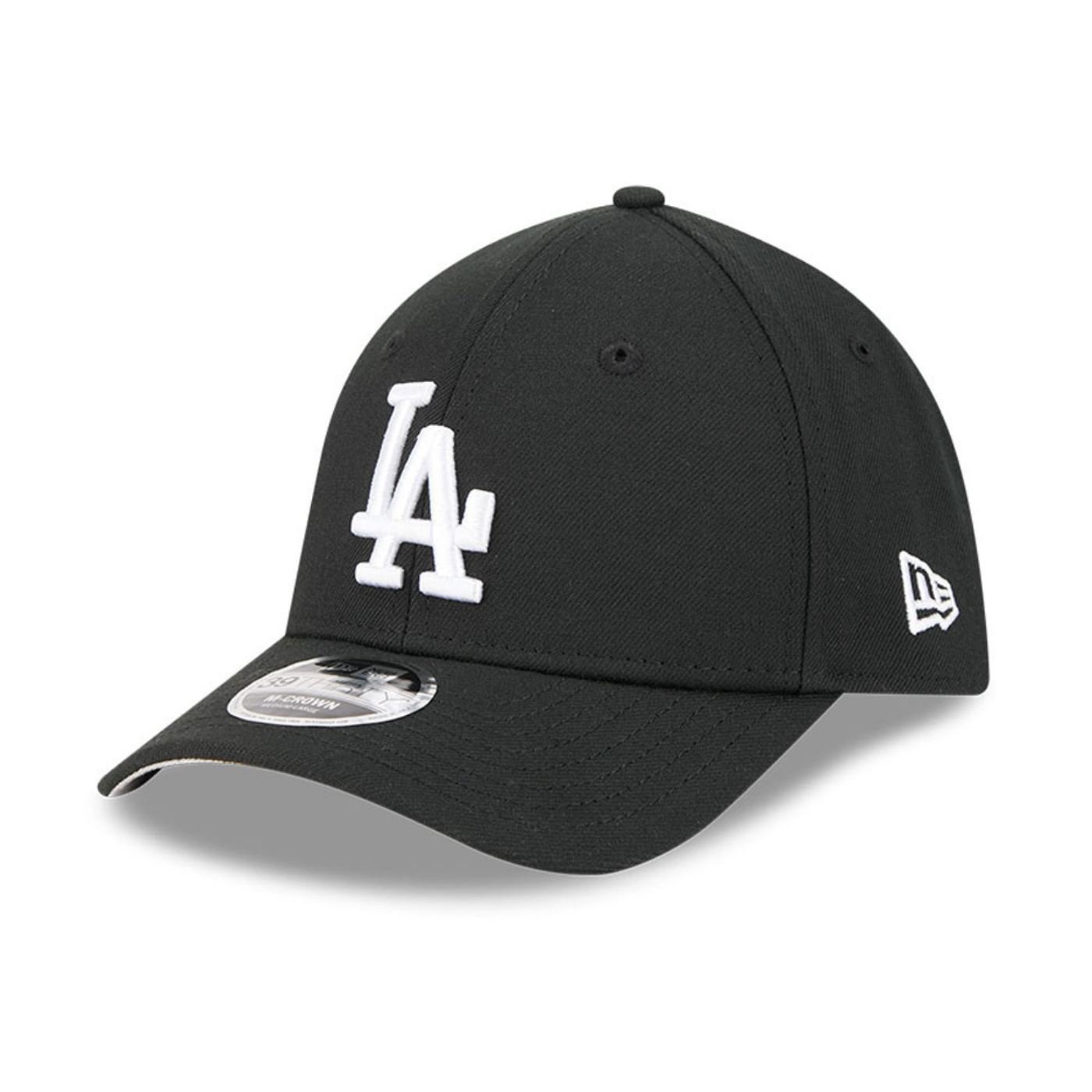 Bone New Era 39THIRTY M-Crown Los Angeles Dodgers MLB Preto