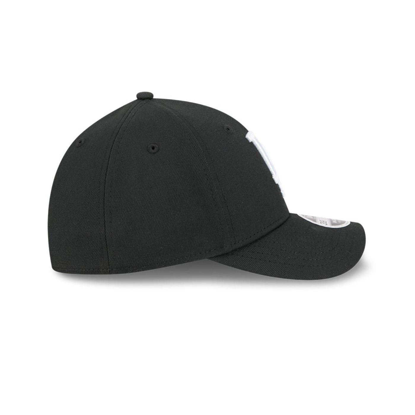 Bone New Era 39THIRTY M-Crown Los Angeles Dodgers MLB Preto Preto 6