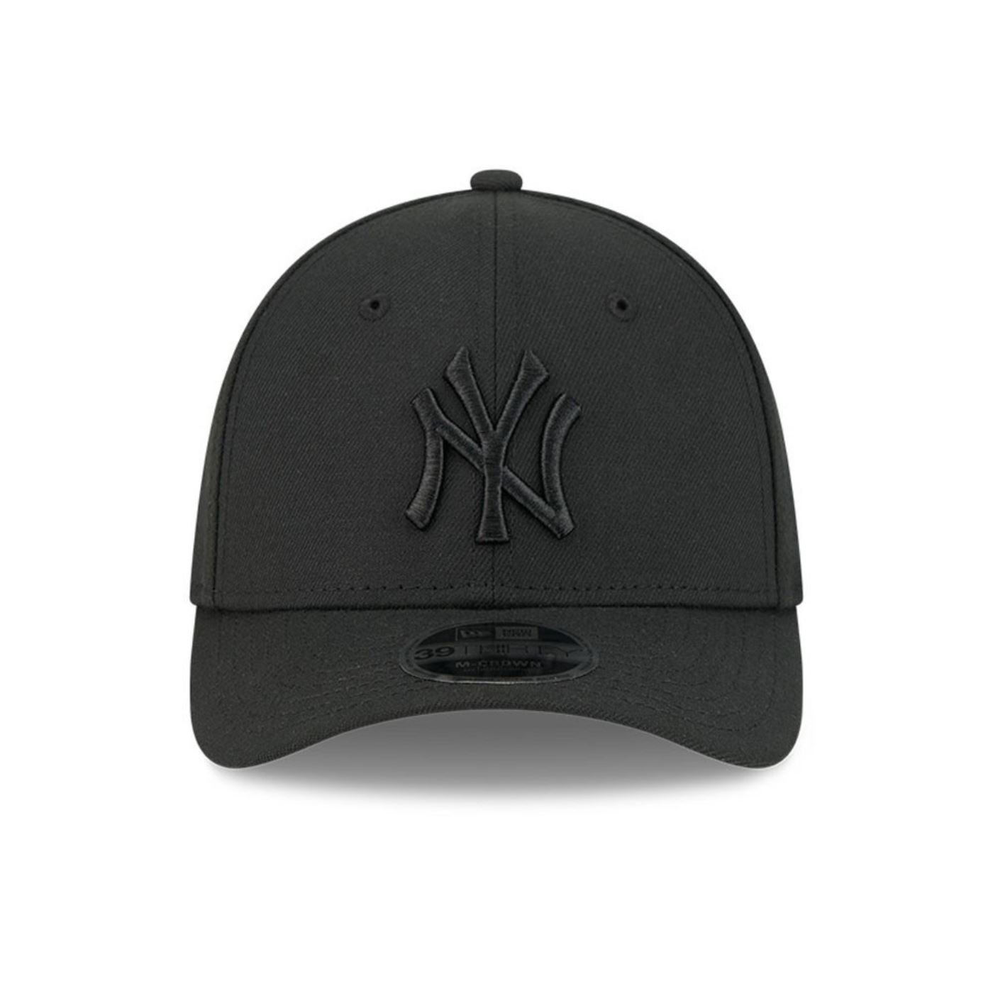 Bone New Era 39THIRTY M-Crown New York Yankees MLB Preto Preto 2