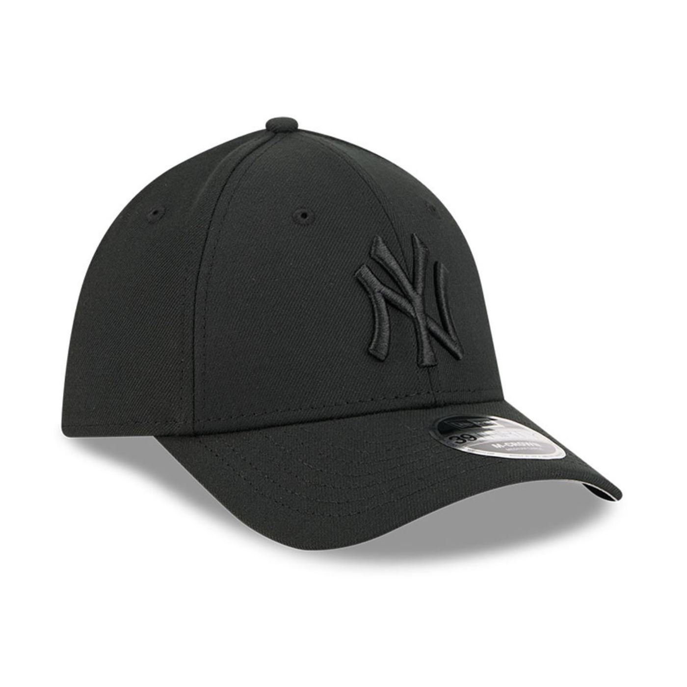 Bone New Era 39THIRTY M-Crown New York Yankees MLB Preto Preto 3