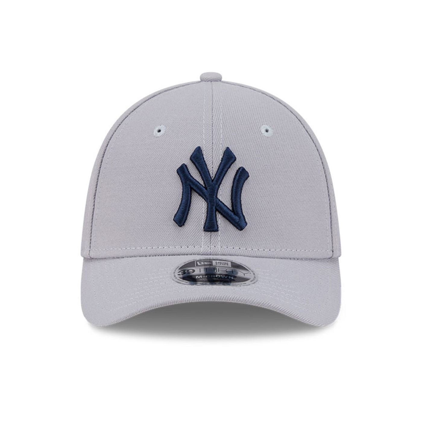 Bone New Era 39THIRTY M-Crown New York Yankees MLB Cinza Cinza 2