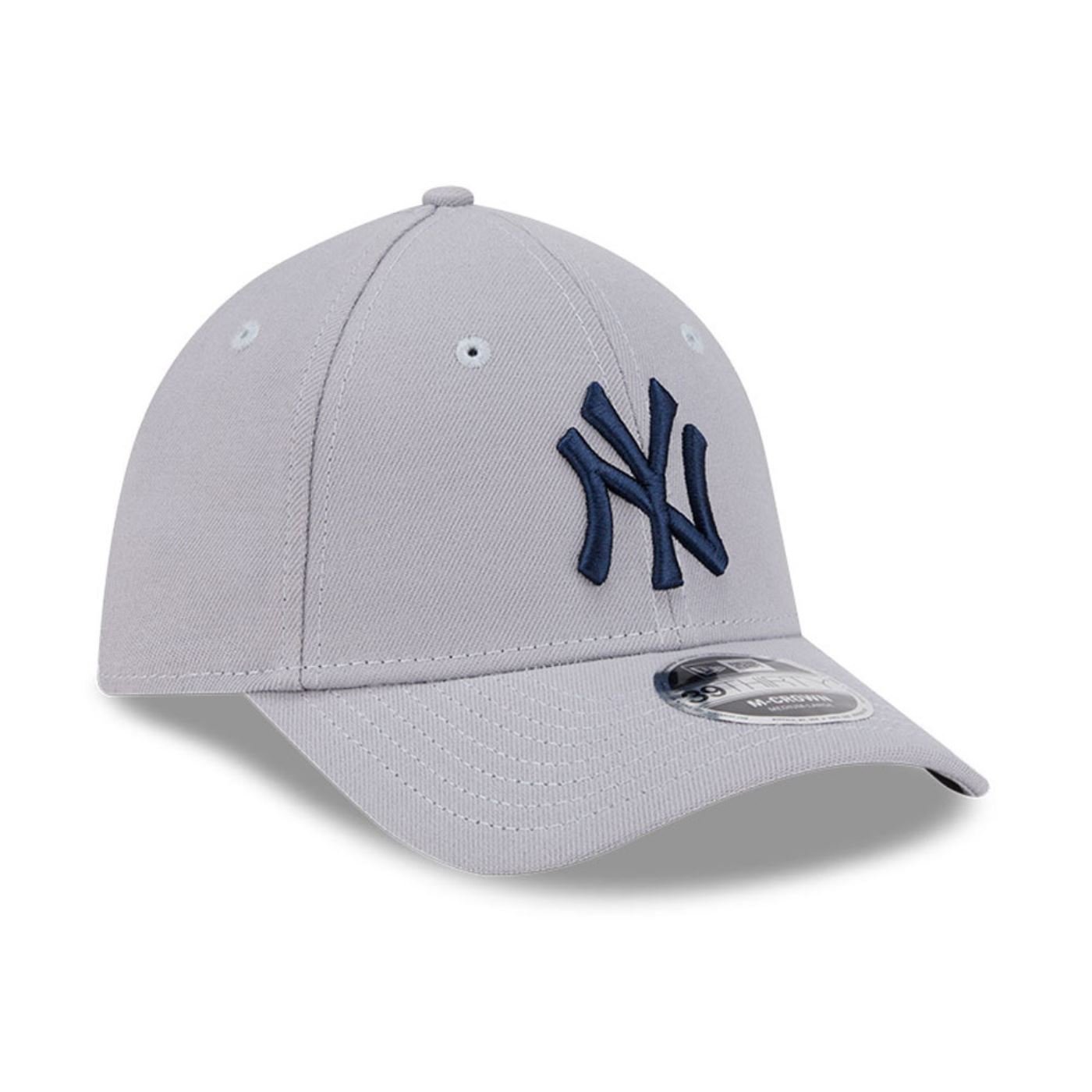 Bone New Era 39THIRTY M-Crown New York Yankees MLB Cinza Cinza 3
