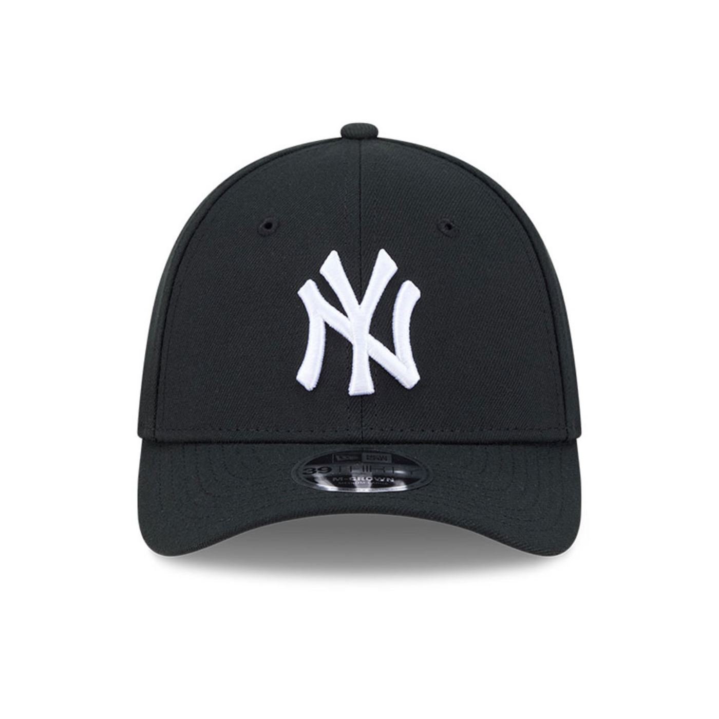 Bone New Era 39THIRTY M-Crown New York Yankees MLB Preto Preto 2