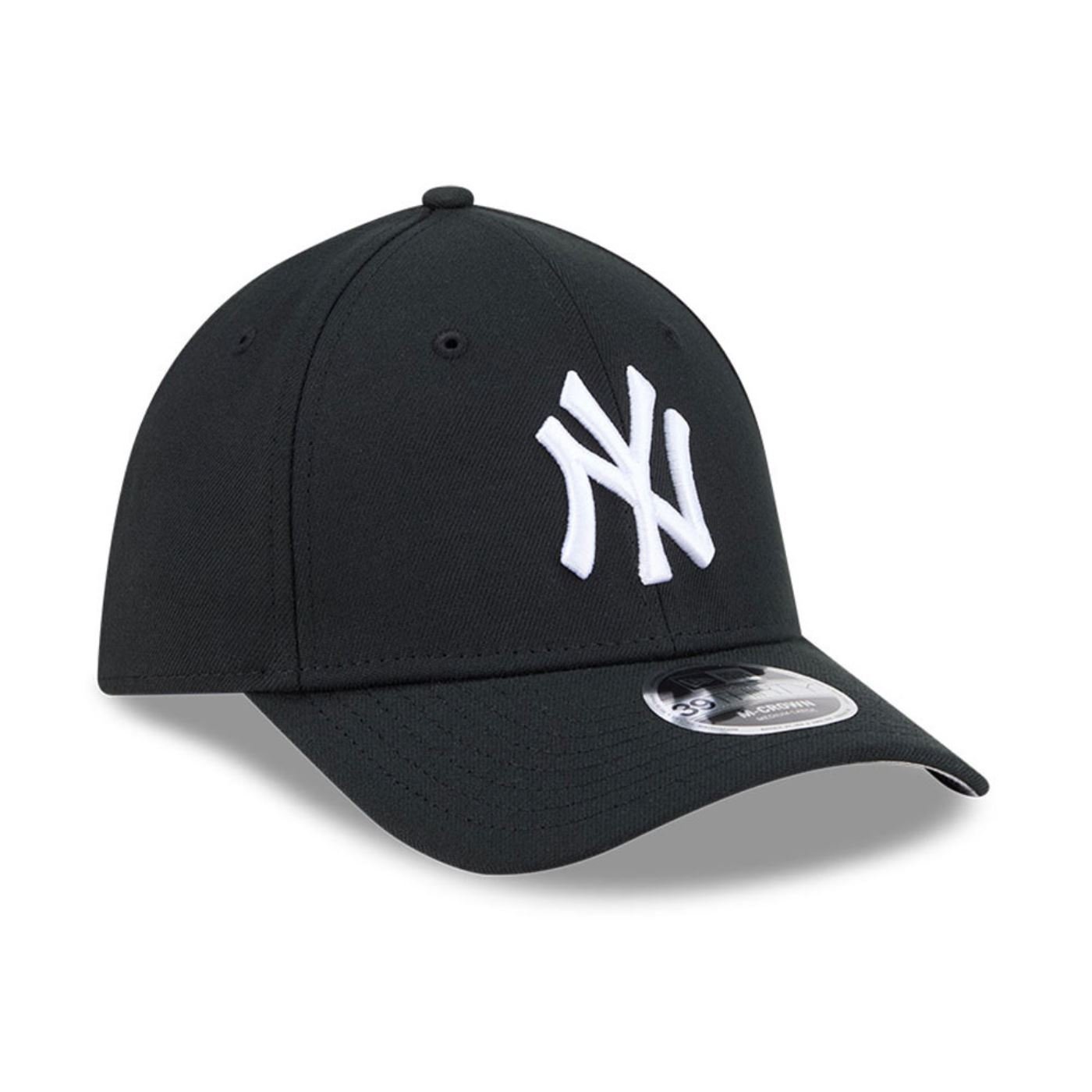 Bone New Era 39THIRTY M-Crown New York Yankees MLB Preto Preto 3