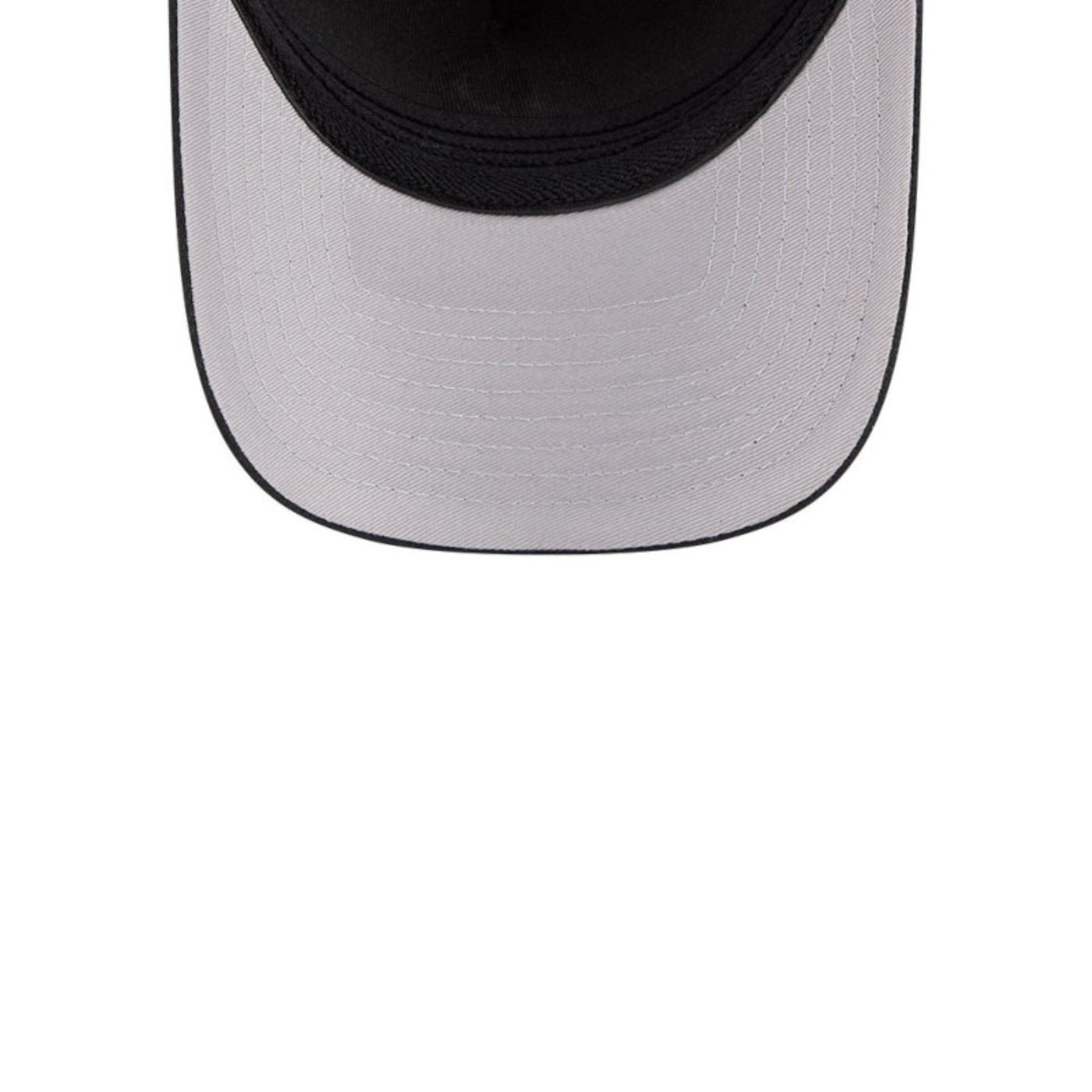 Bone New Era 39THIRTY M-Crown A-Frame Boston Red Sox MLB Preto Preto 7