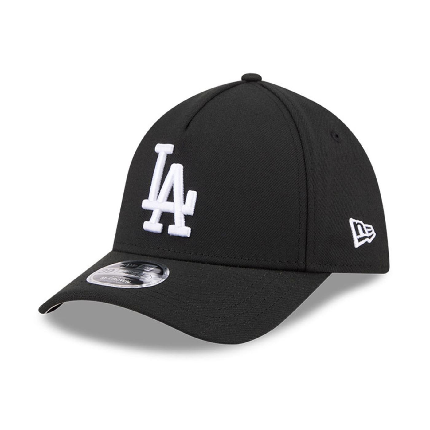 Bone New Era 39THIRTY M-Crown A-Frame Los Angeles Dodgers MLB Preto