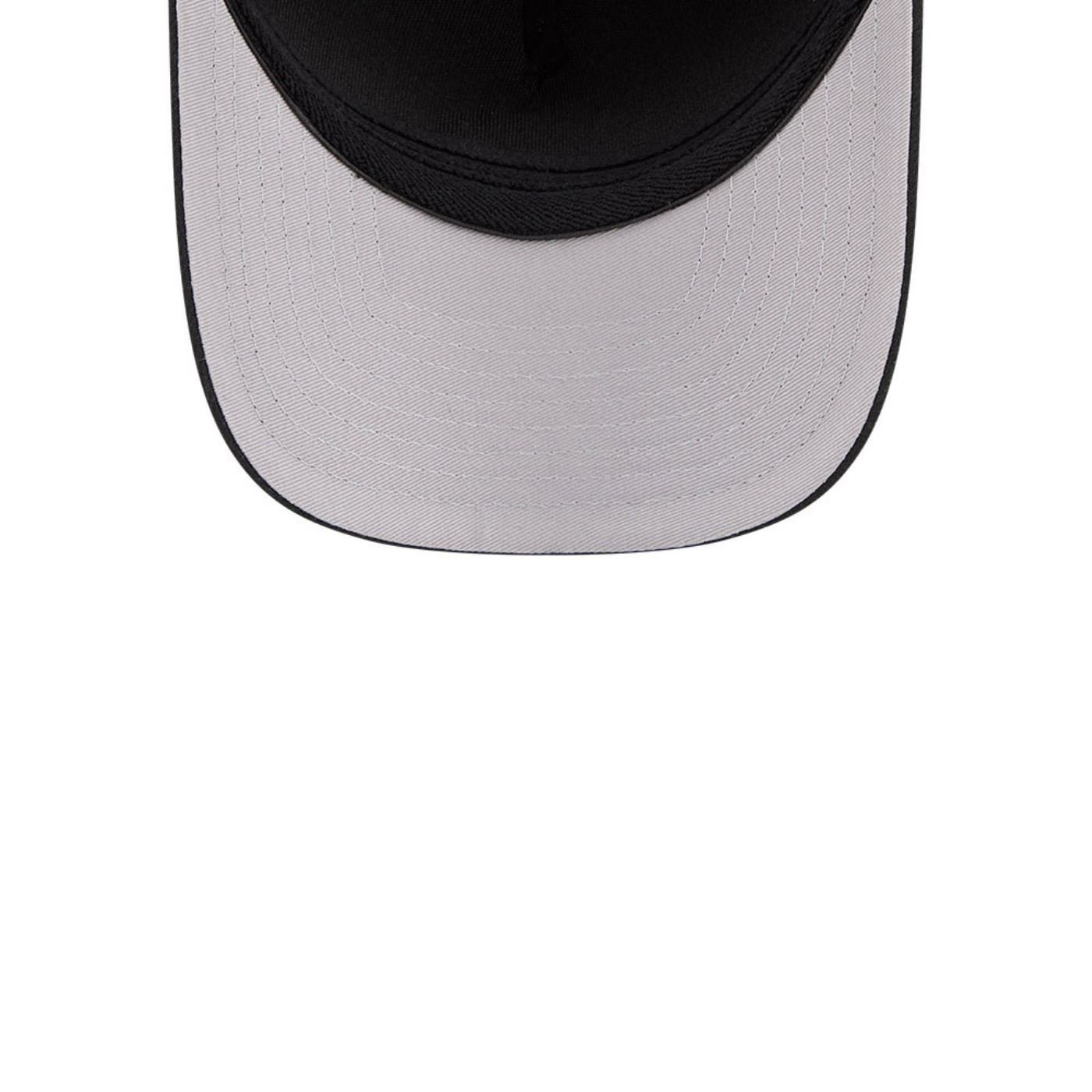 Bone New Era 39THIRTY M-Crown A-Frame New York Yankees MLB Preto Preto 7