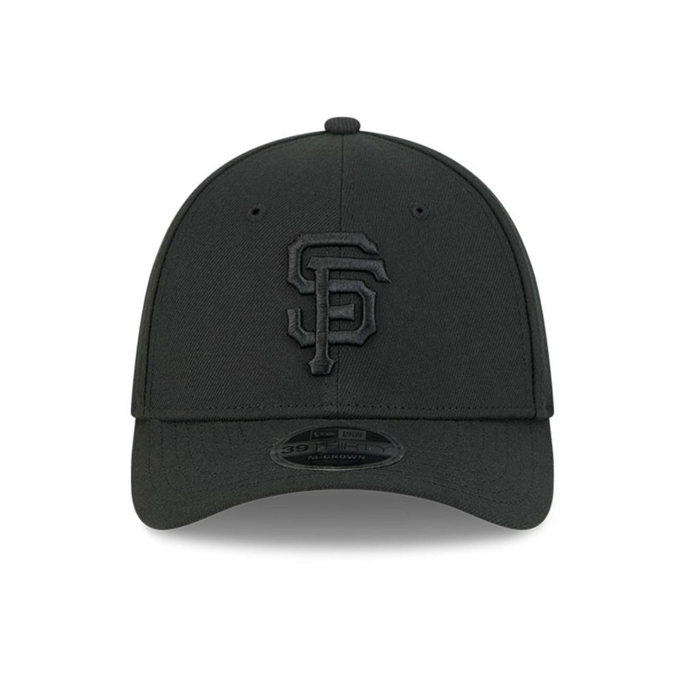 Bone New Era 39THIRTY M-Crown San Francisco Giants MLB Preto Preto 2