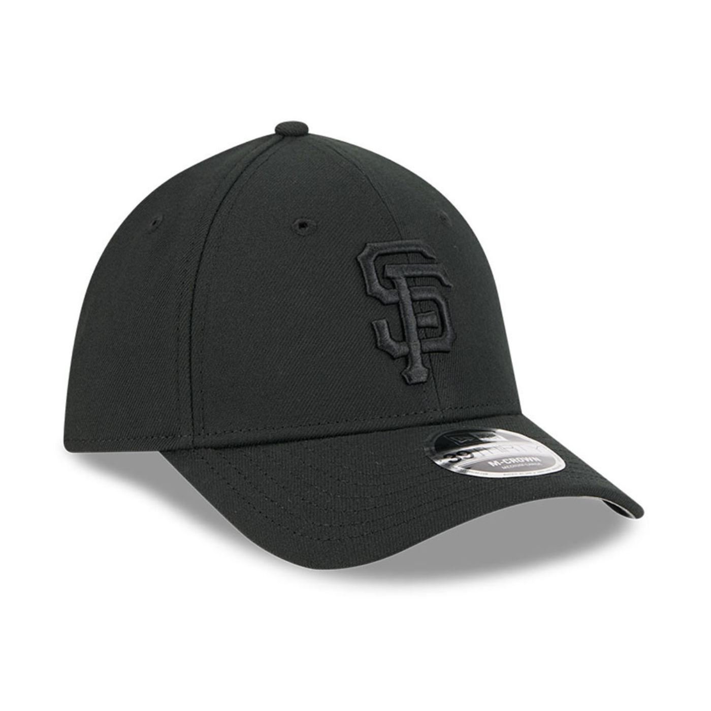 Bone New Era 39THIRTY M-Crown San Francisco Giants MLB Preto Preto 3