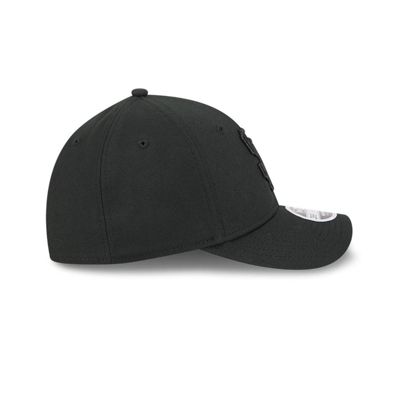 Bone New Era 39THIRTY M-Crown San Francisco Giants MLB Preto Preto 6