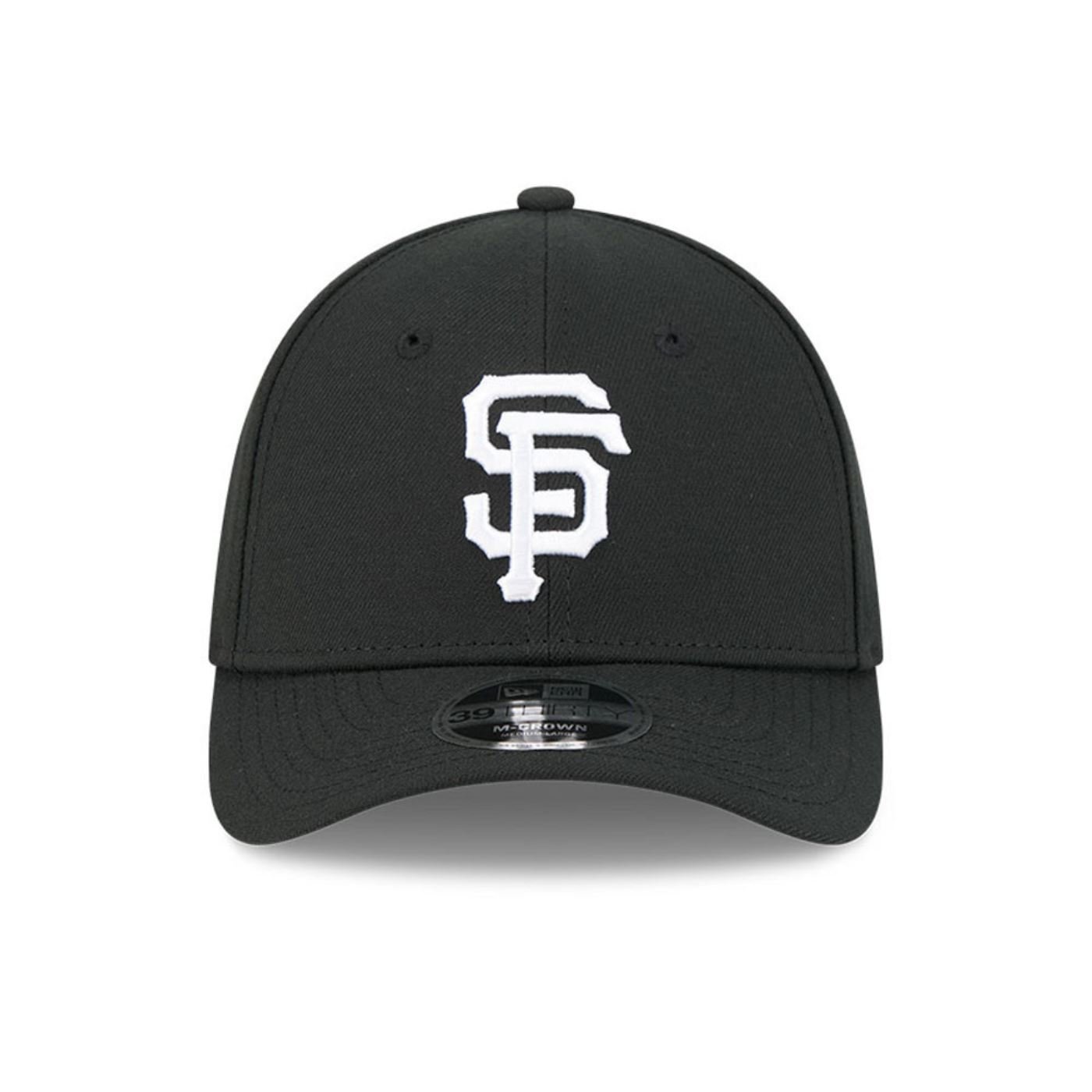 Bone New Era 39THIRTY M-Crown San Francisco Giants MLB Preto Preto 2