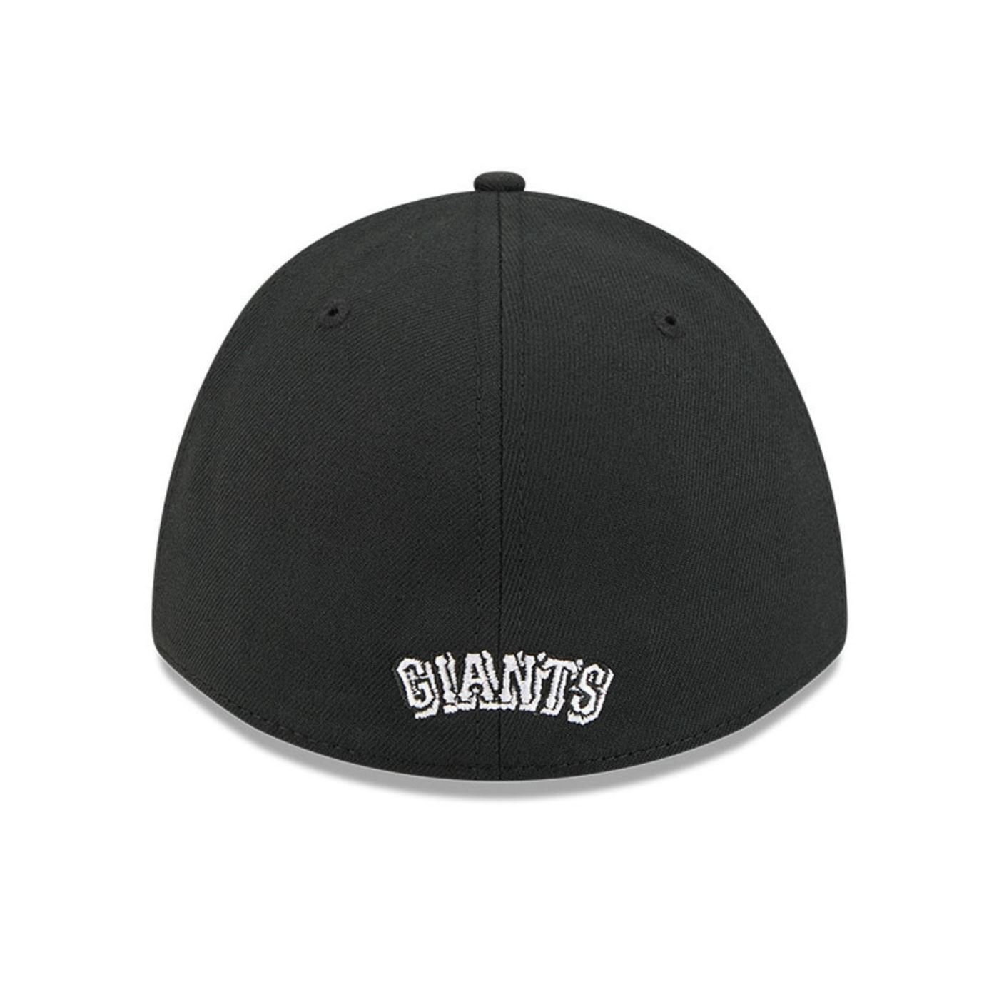 Bone New Era 39THIRTY M-Crown San Francisco Giants MLB Preto Preto 4