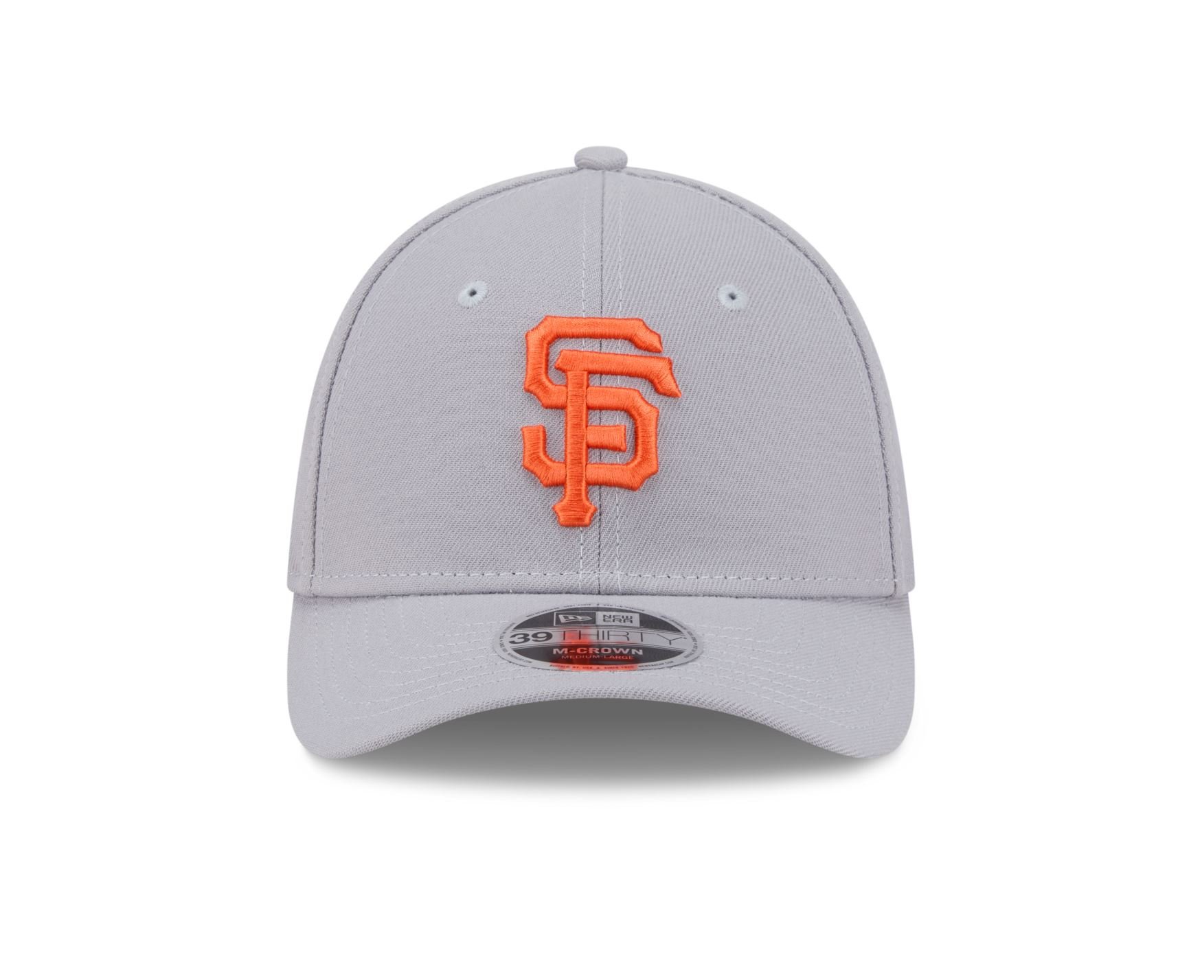 Bone New Era 39THIRTY M-Crown San Francisco Giants MLB Cinza Cinza 2